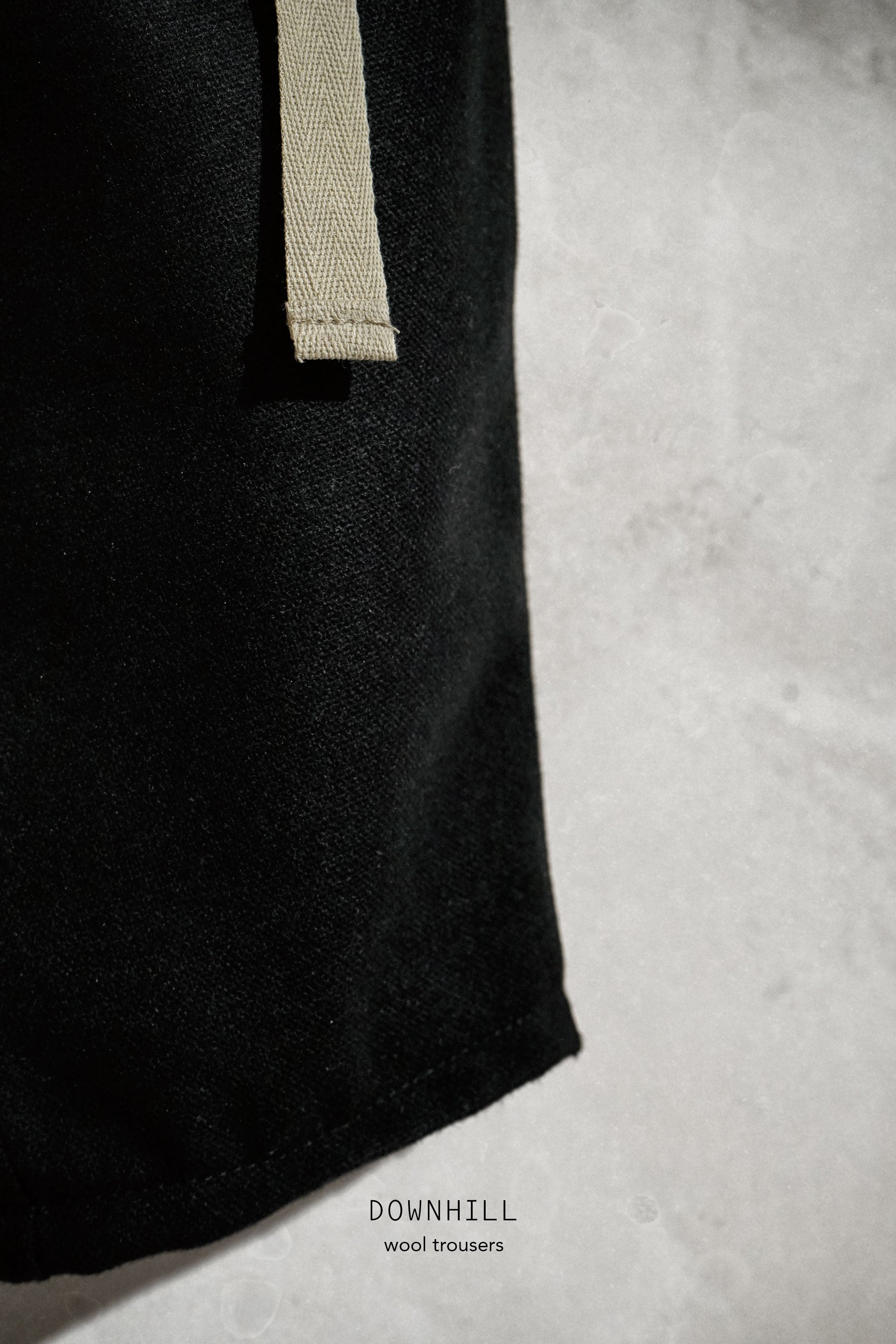 Downhill Wool Trousers