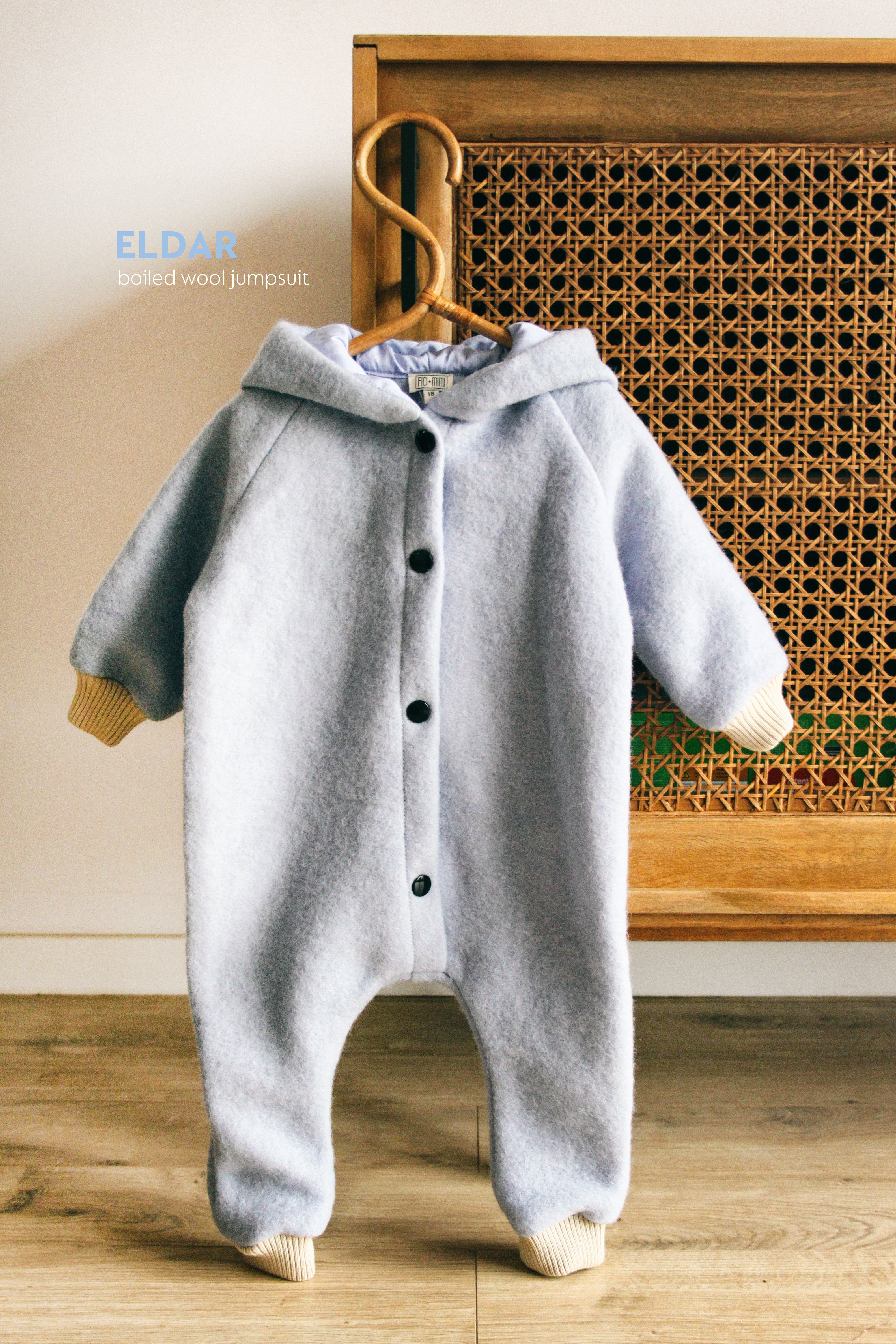 Eldar Boiled Wool Jumpsuit