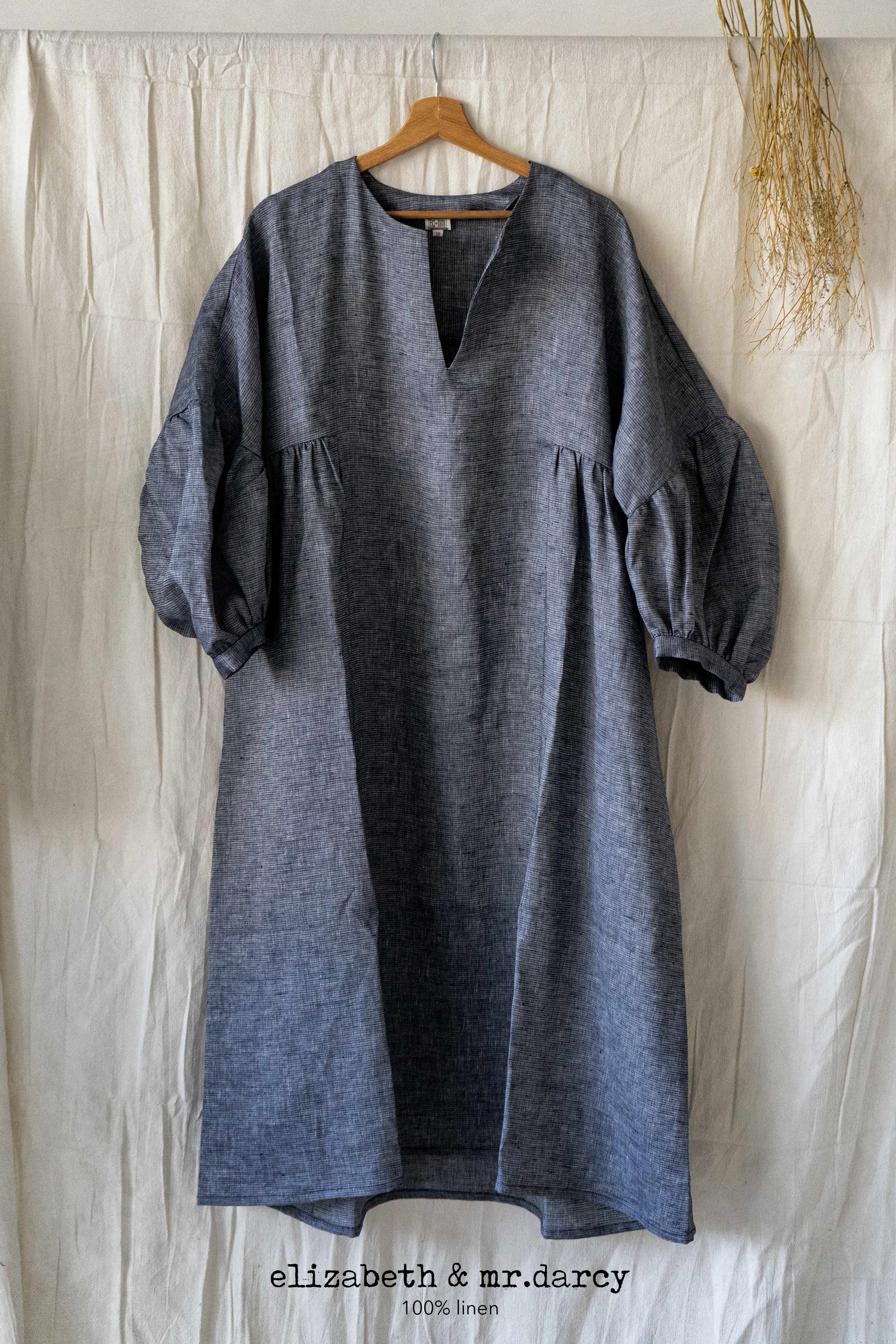 Elizabeth & Mr. Darcy linen dress
