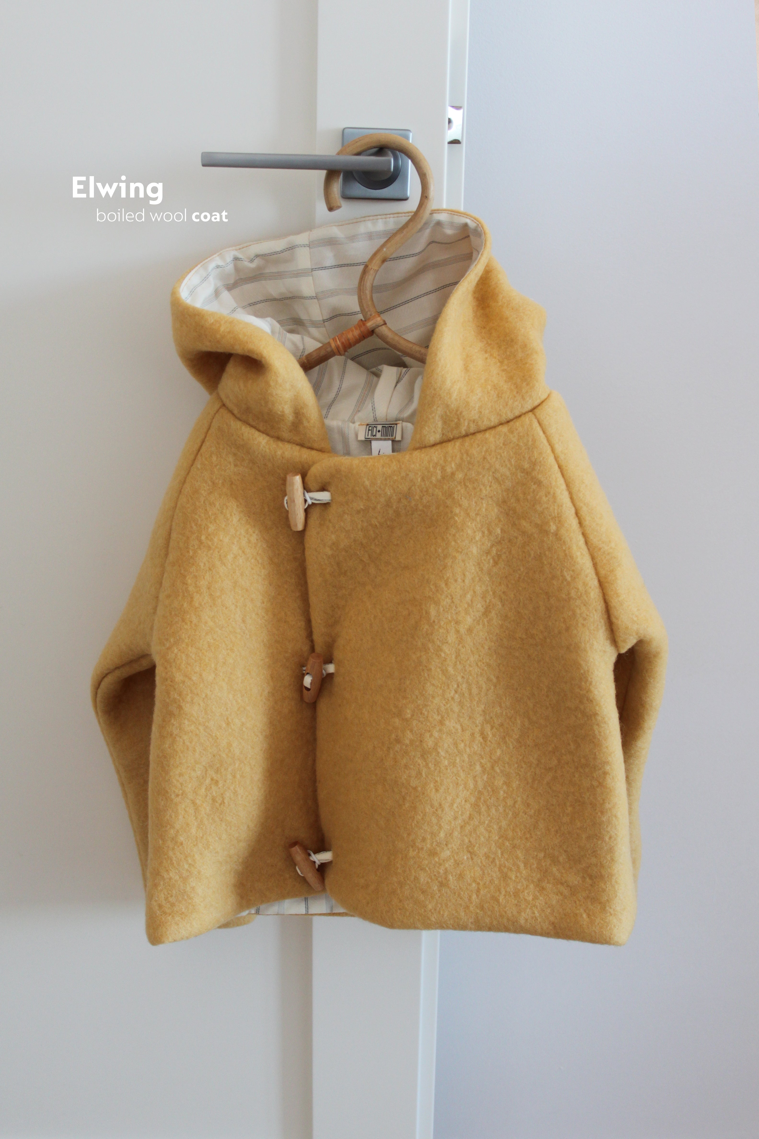 Elwing Boiled Wool Coat