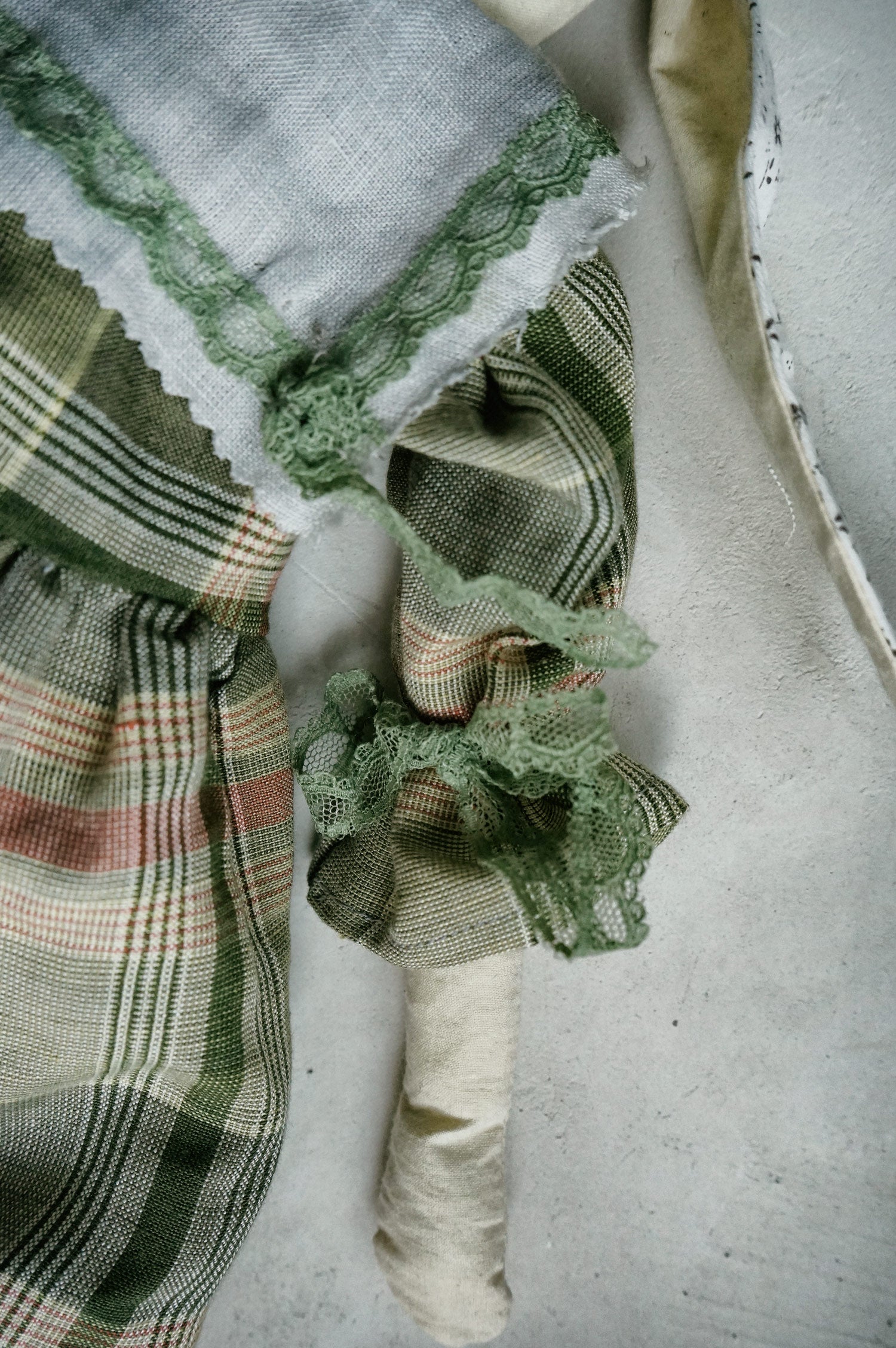 Hand made rabbit lady