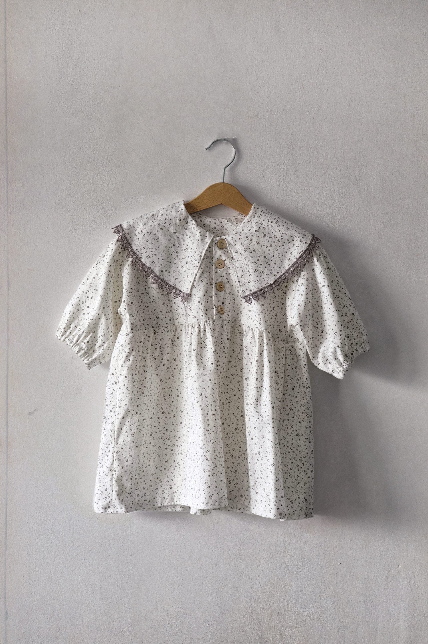 Tiny flowers cotton dress