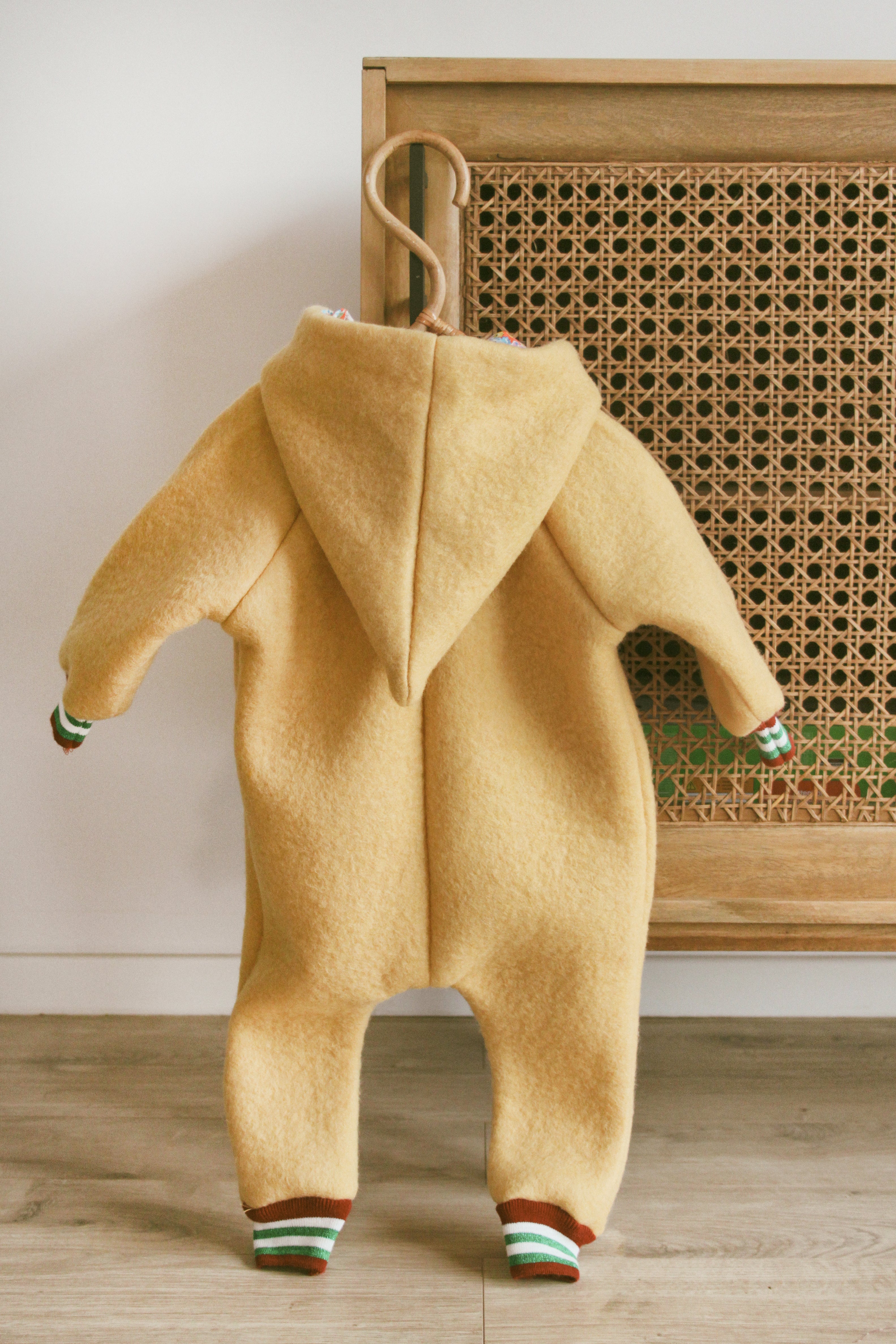 Galadriel Boiled Wool Jumpsuit