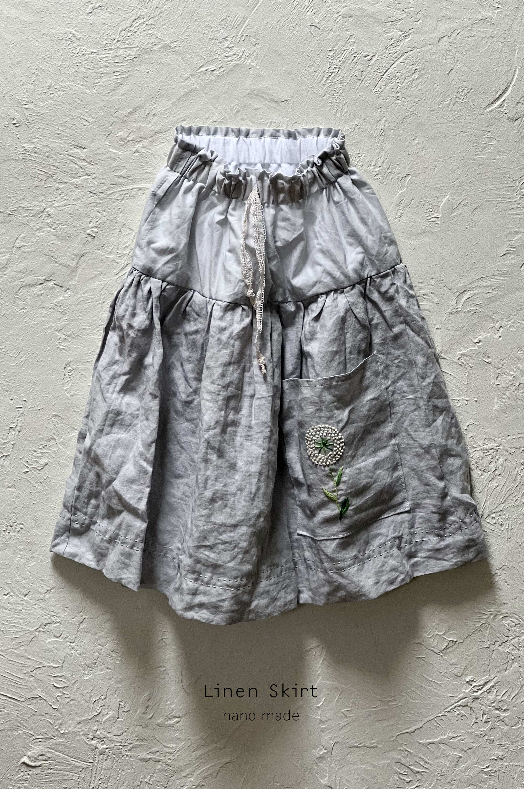 Linen skirt