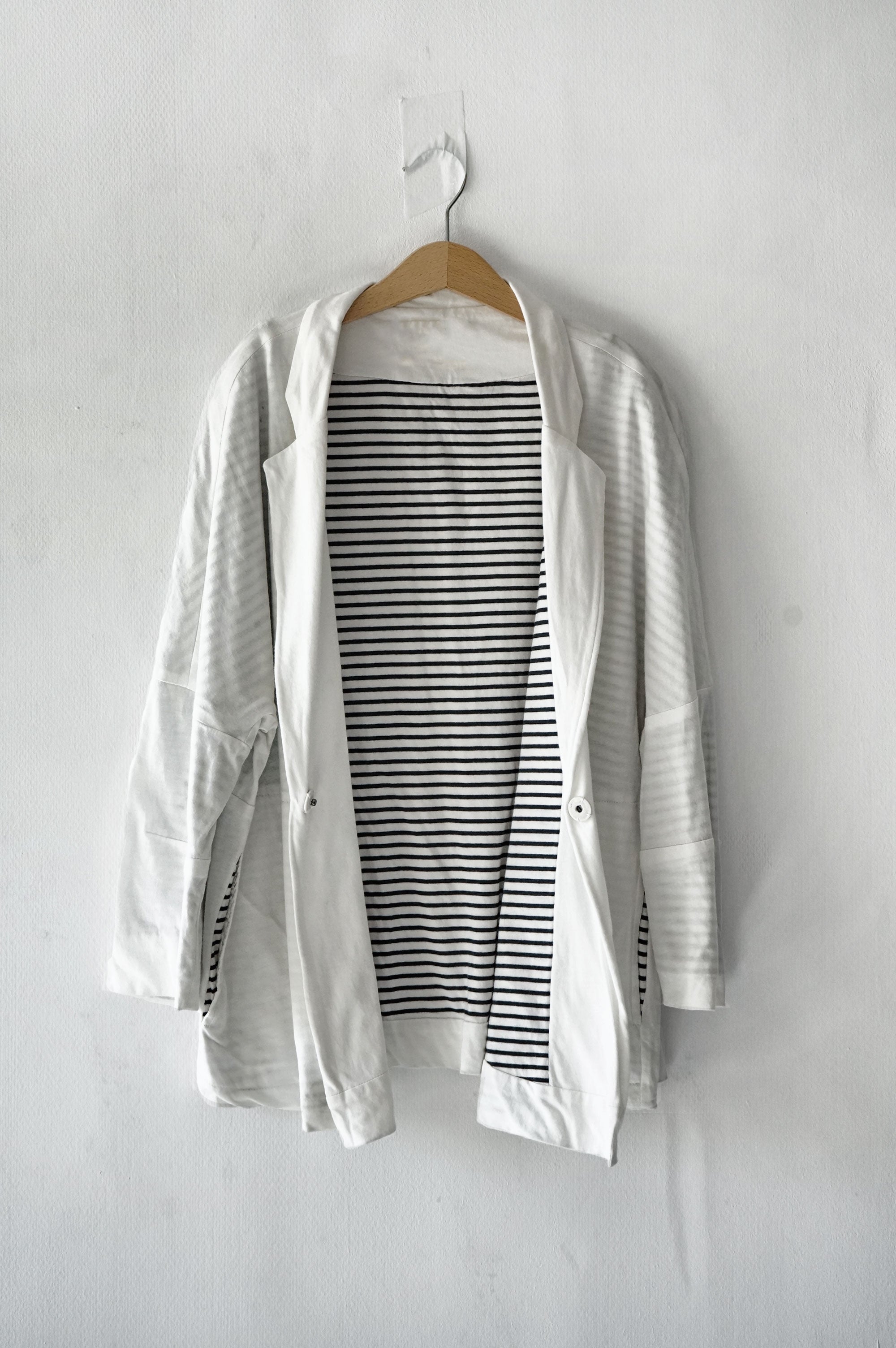 Organic cotton blazer