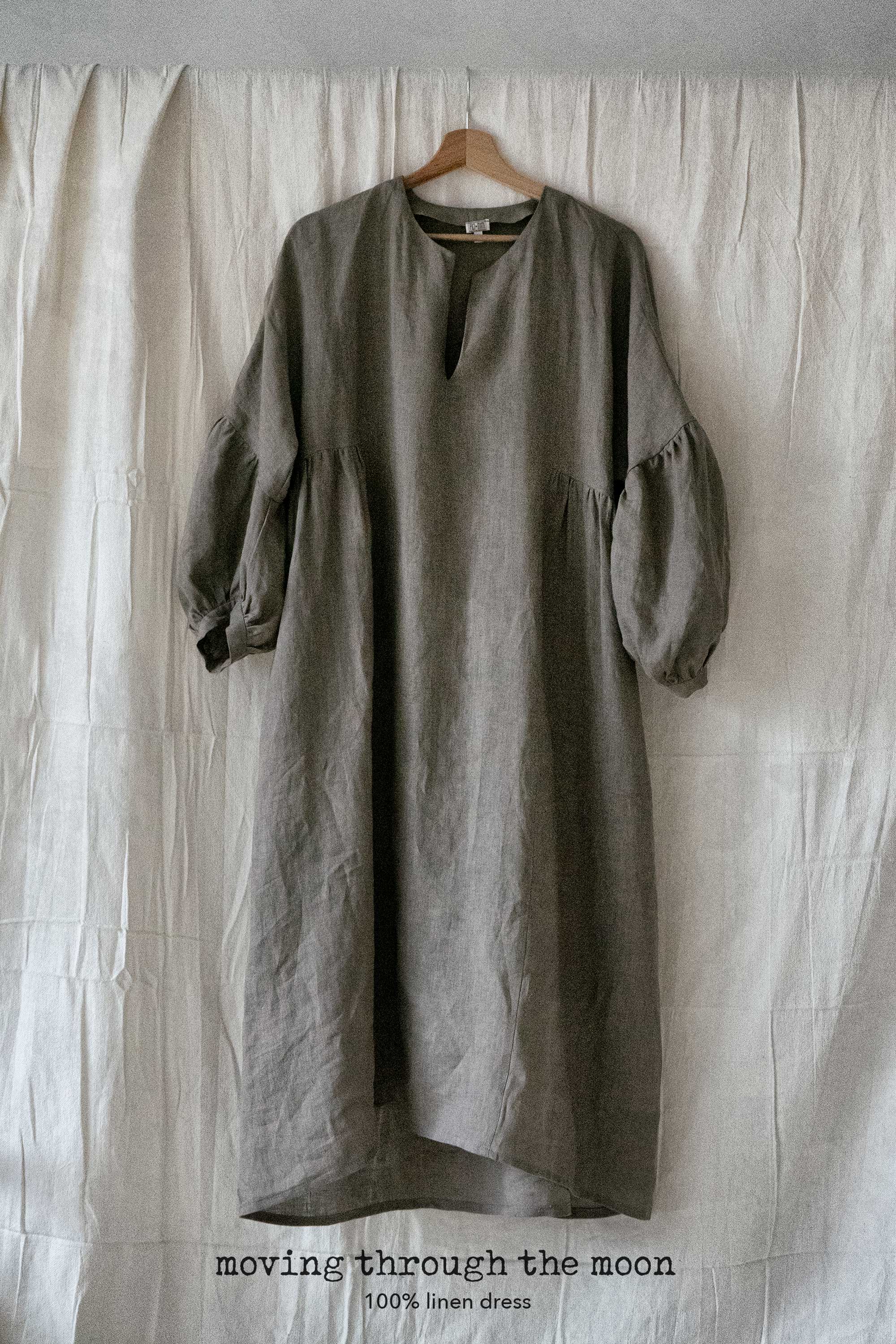 Moving through the moon dress