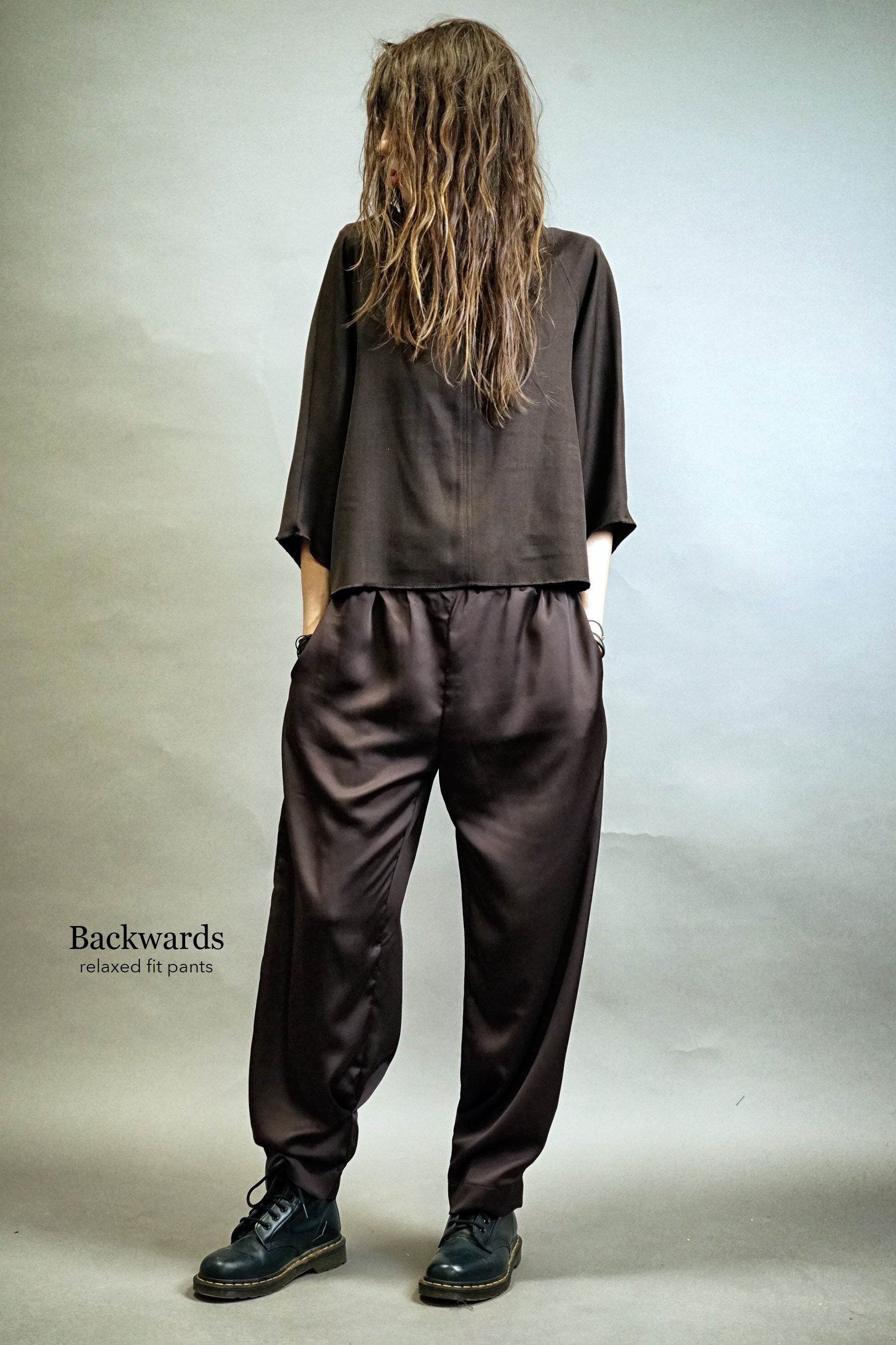Backwards Viscose Pants
