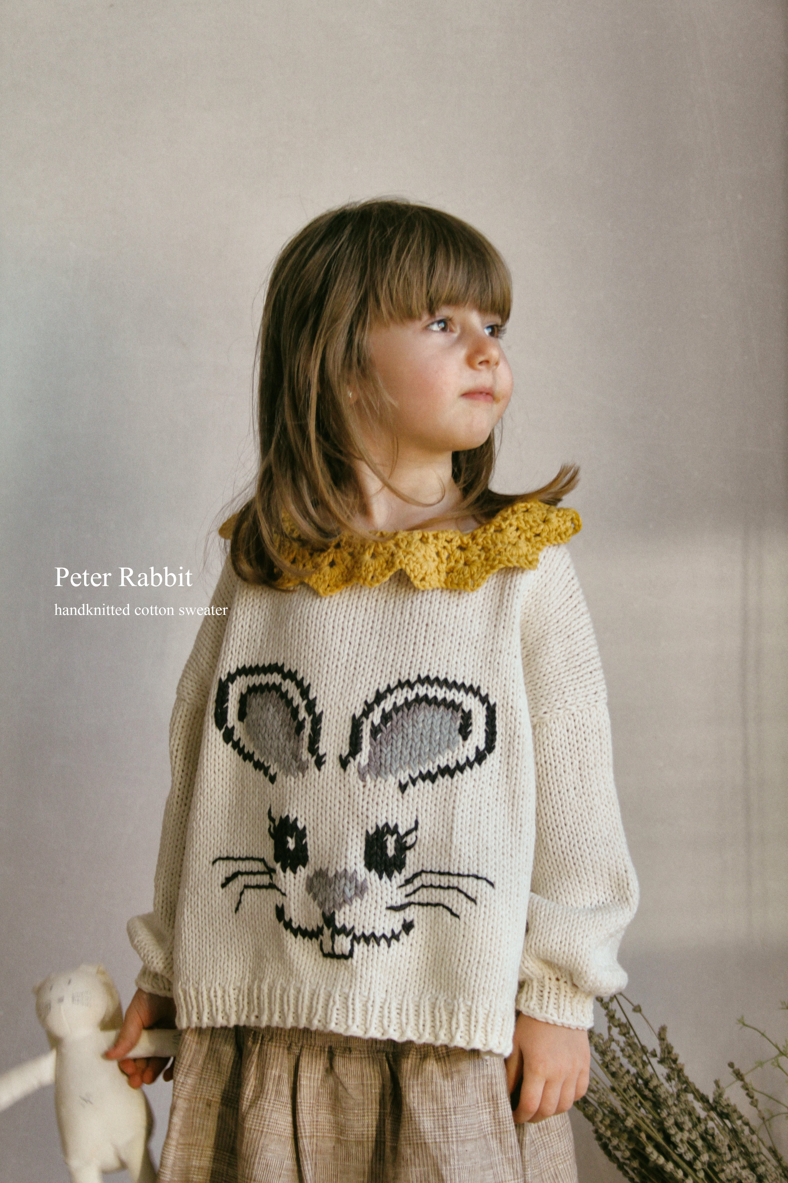 Peter Rabbit handknitted sweater