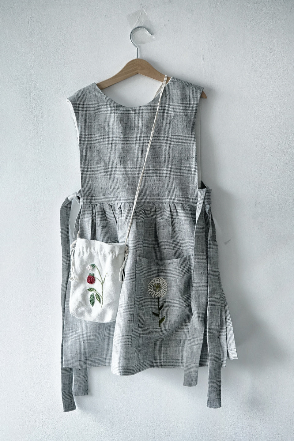 Hand made linen dress