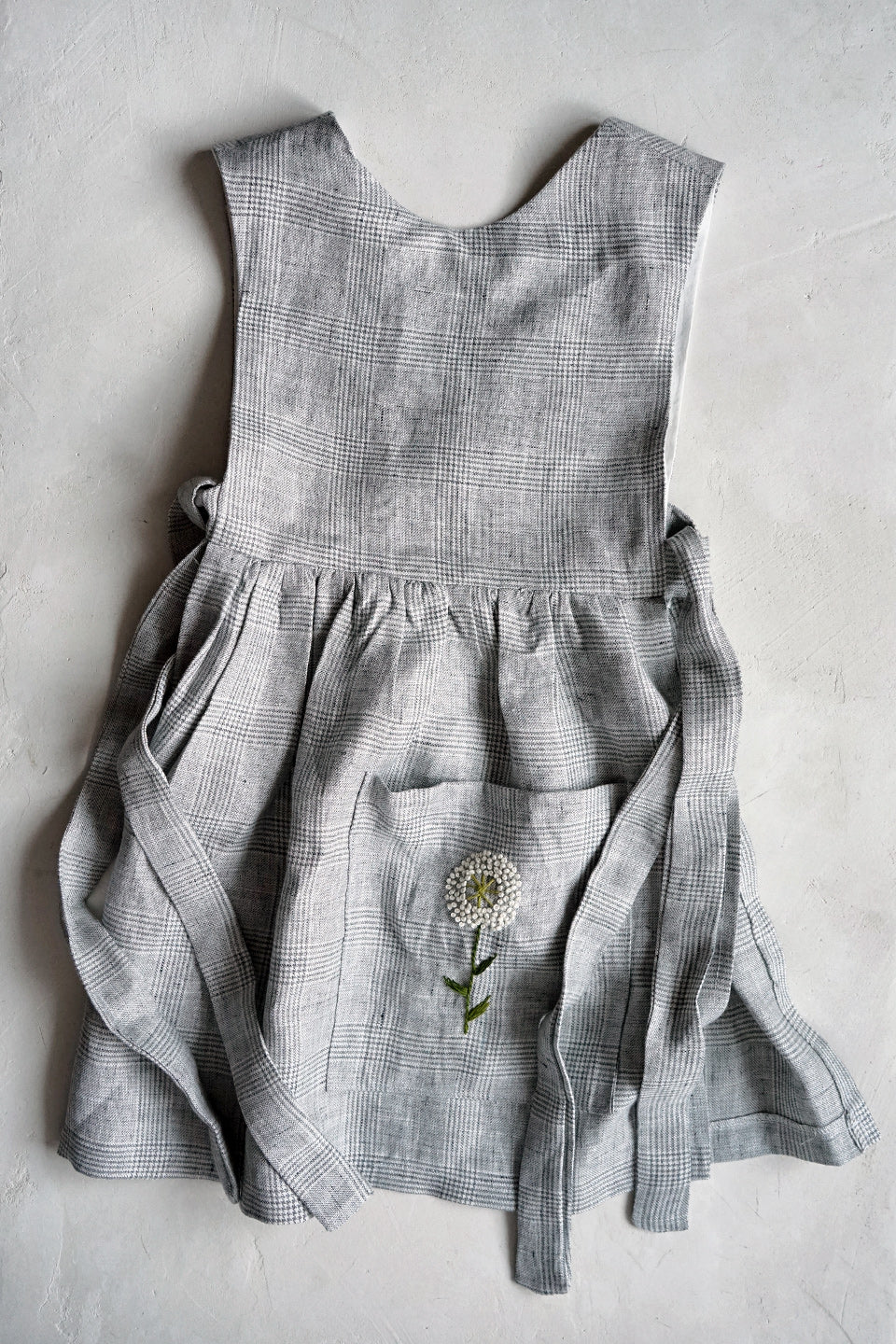 Hand made linen dress