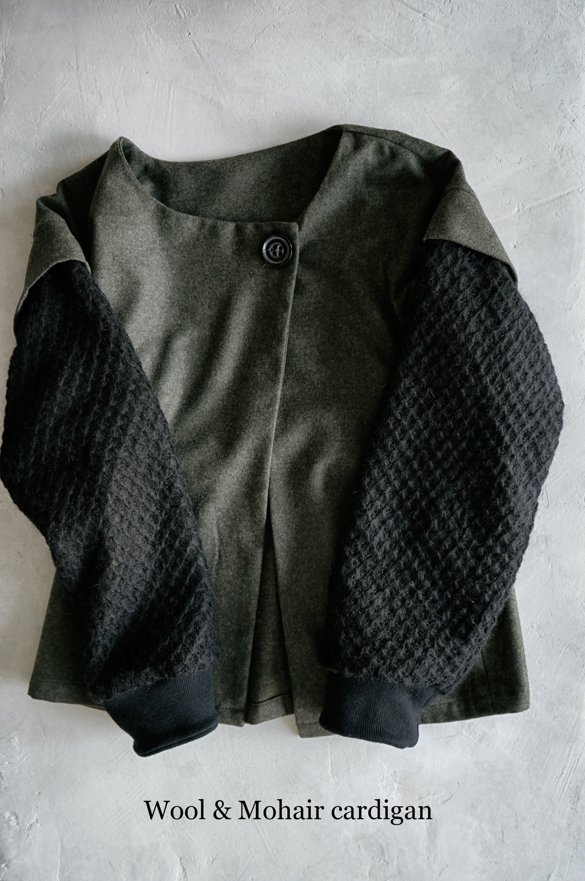 Wool & Mohair cardigan