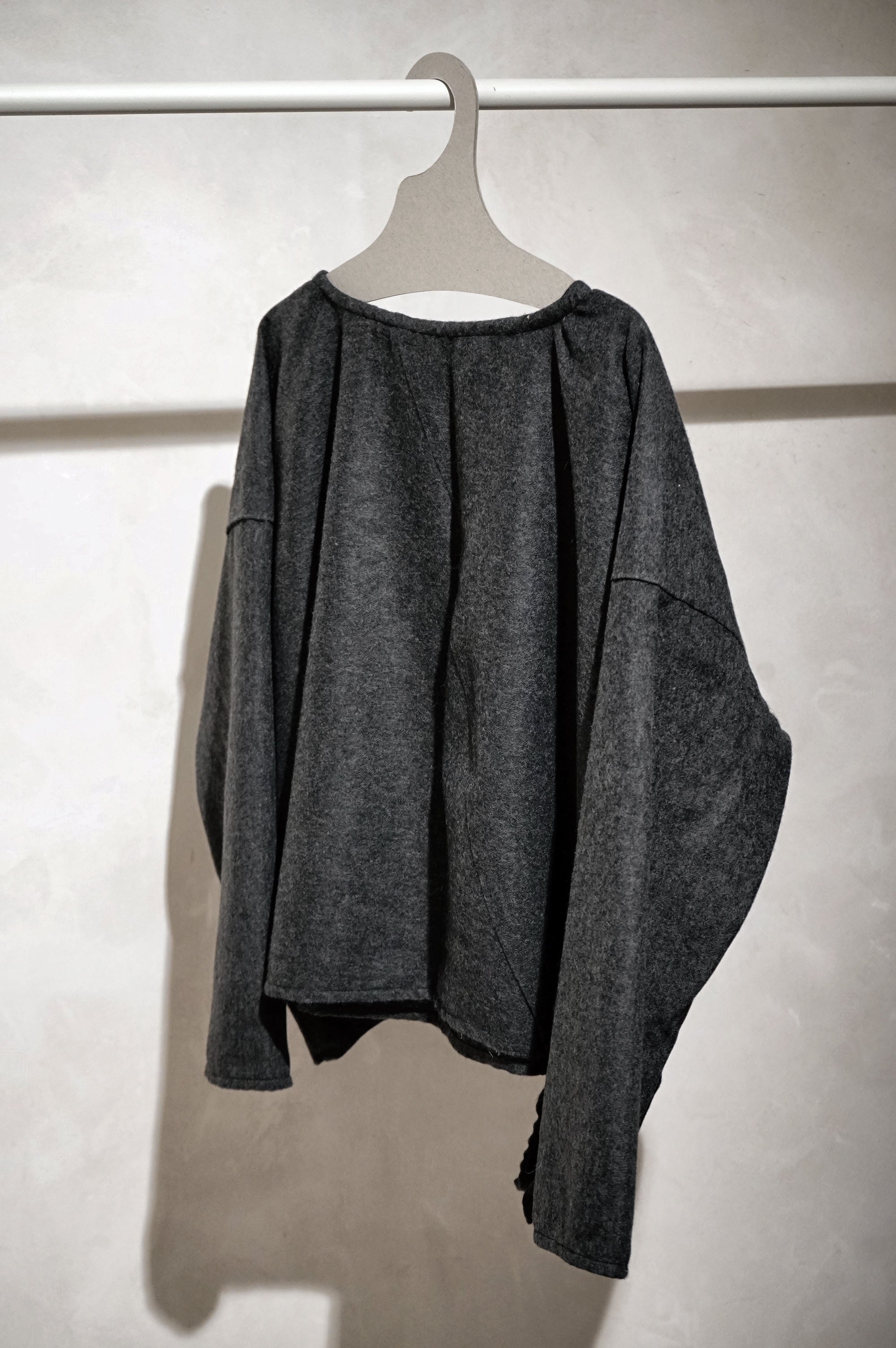 Asymmetric Wool Top