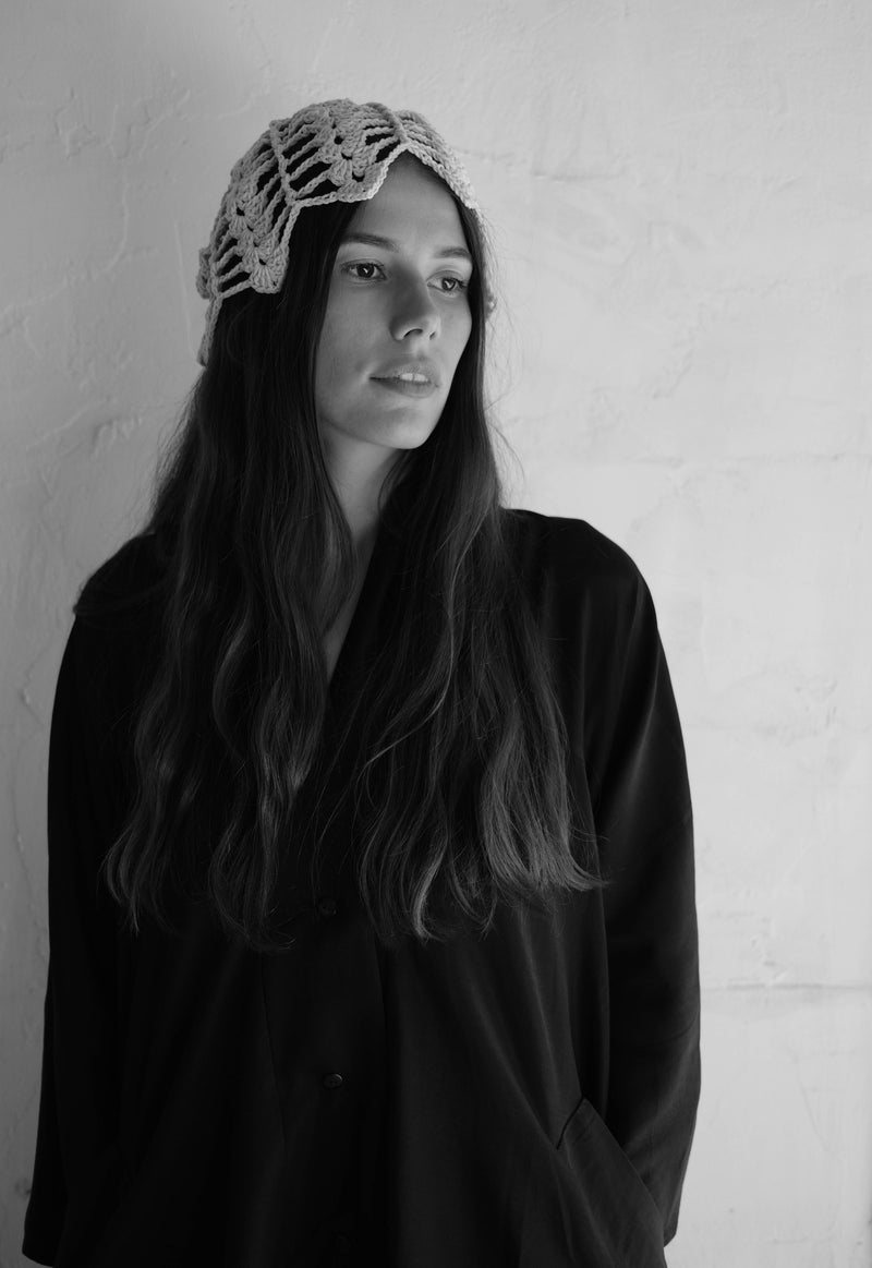 Clara Hand Crochet Bonnet