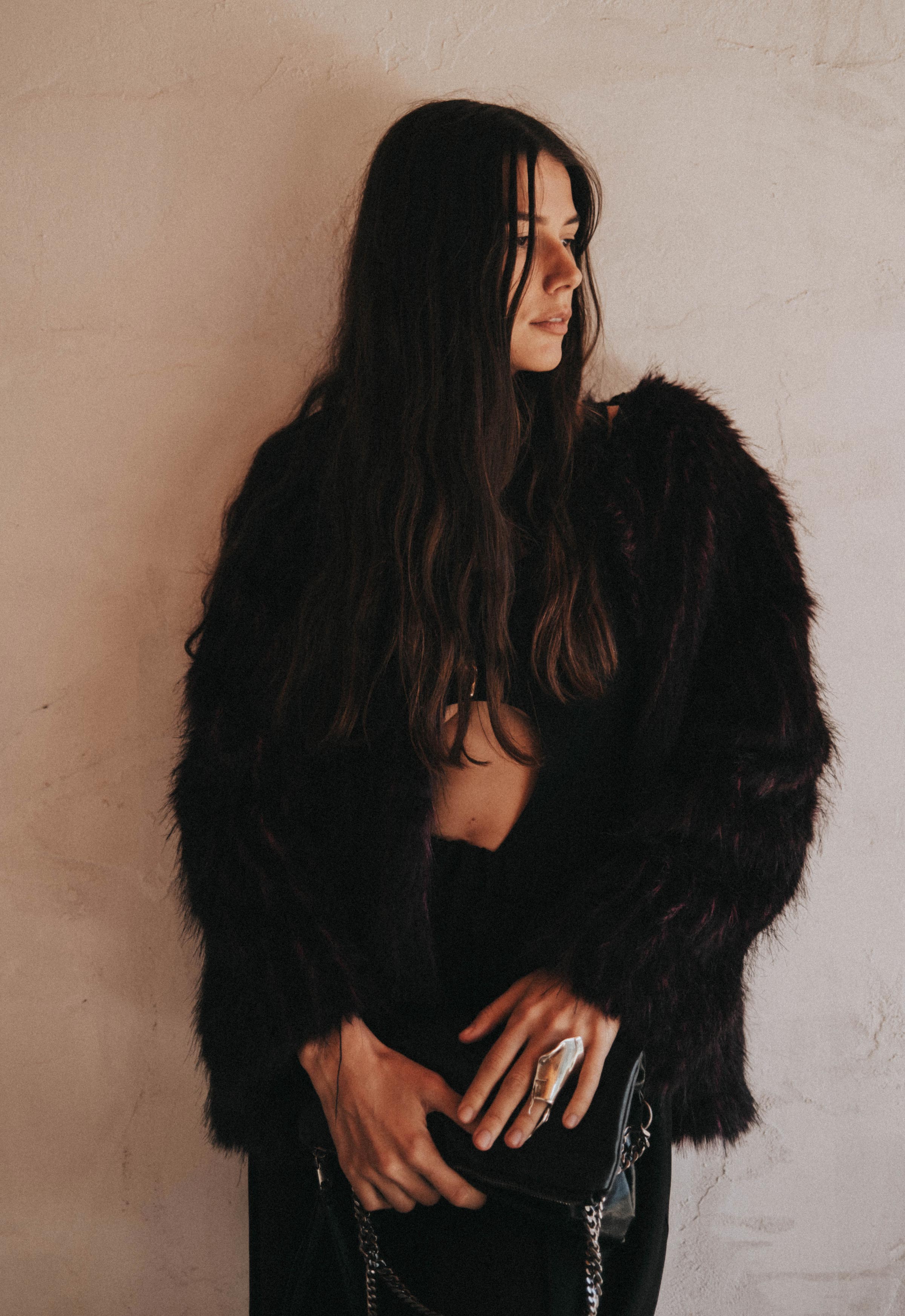 Interplay Faux Fur Coat