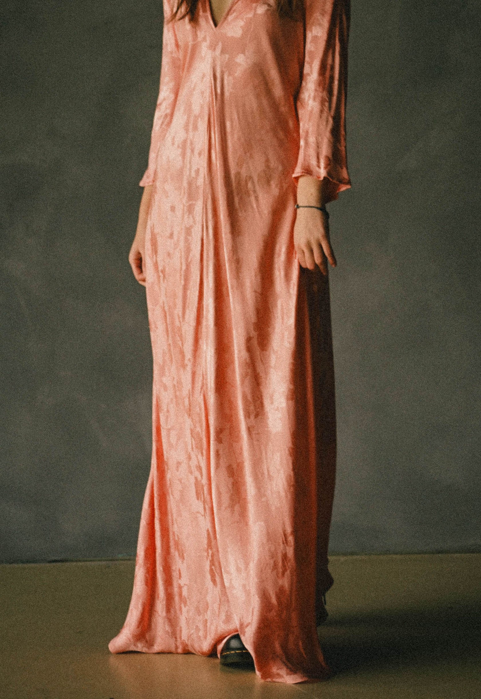 The Grand Budapest Satin Dress