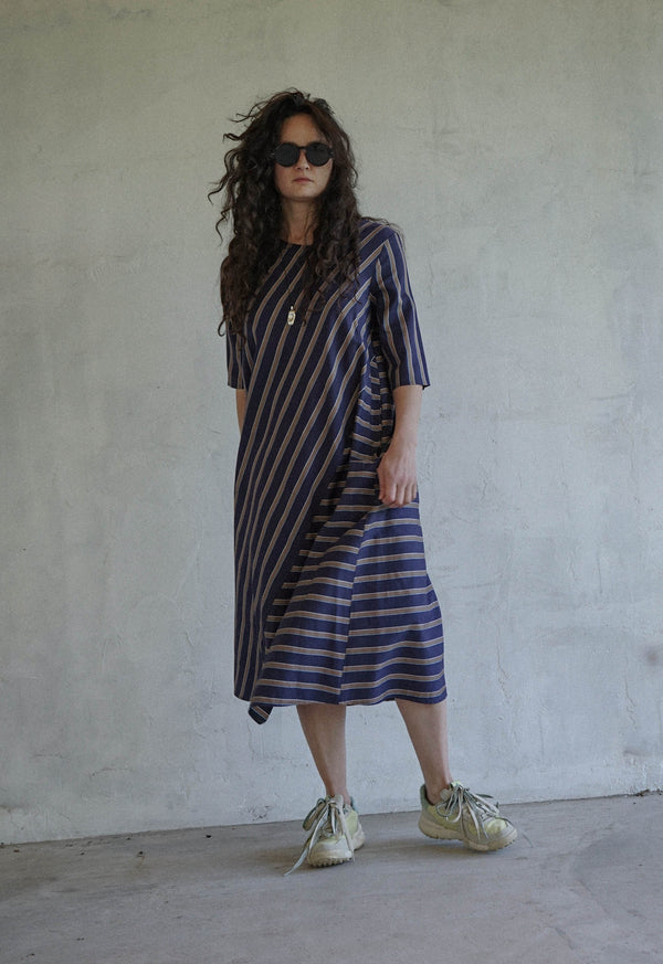 Moss Logic Balloon Dress
