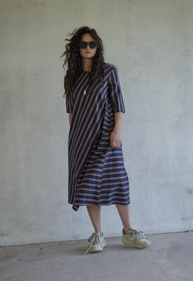 Moss Logic Balloon Dress