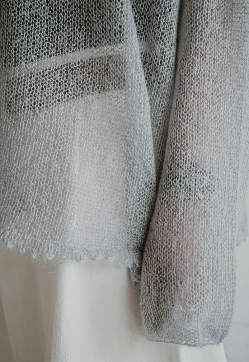 Dust Knit Mohair Top