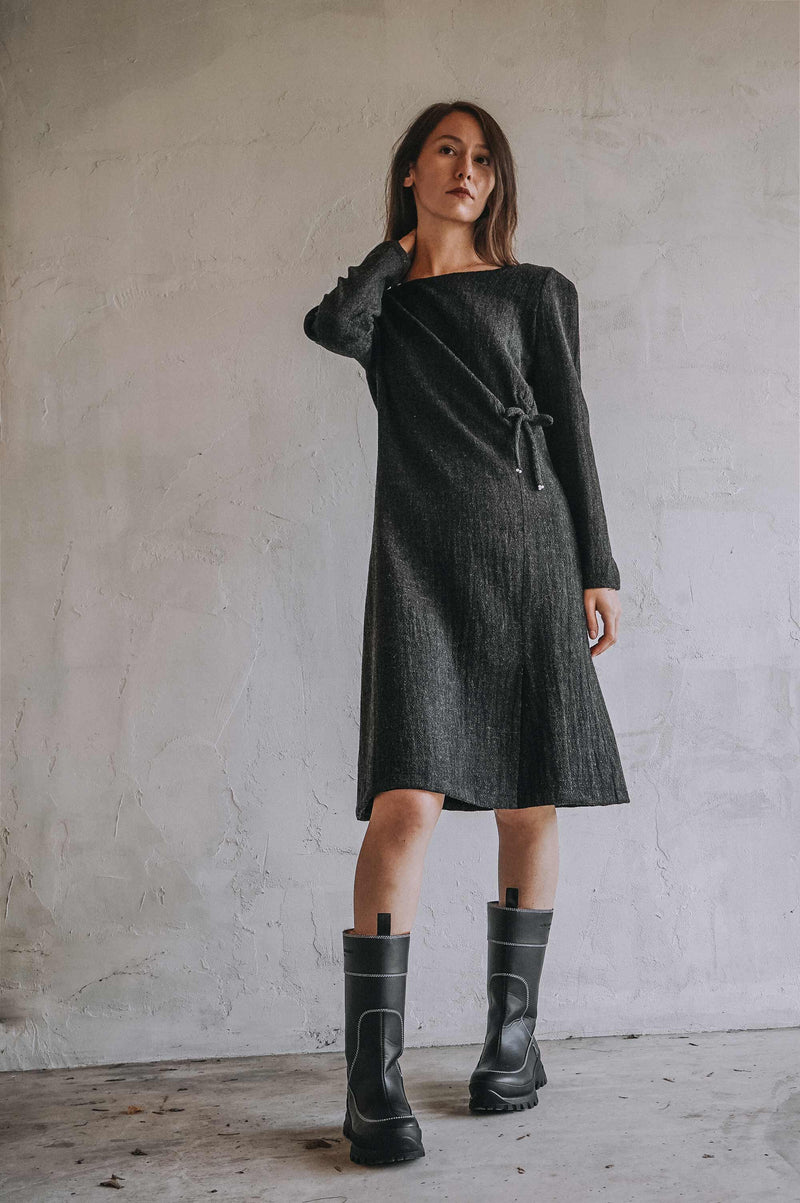 WIND WOOL DRESS