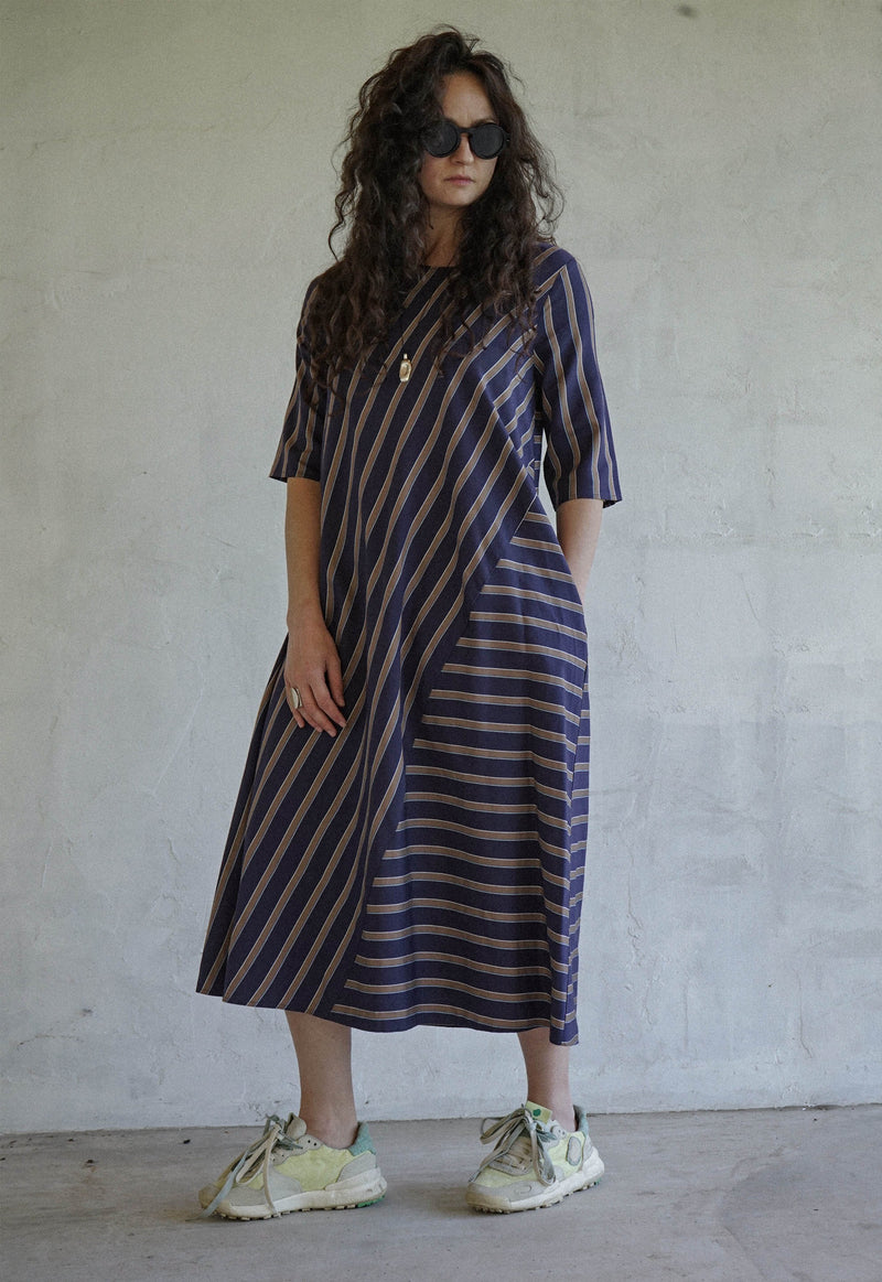 Moss Logic Balloon Dress