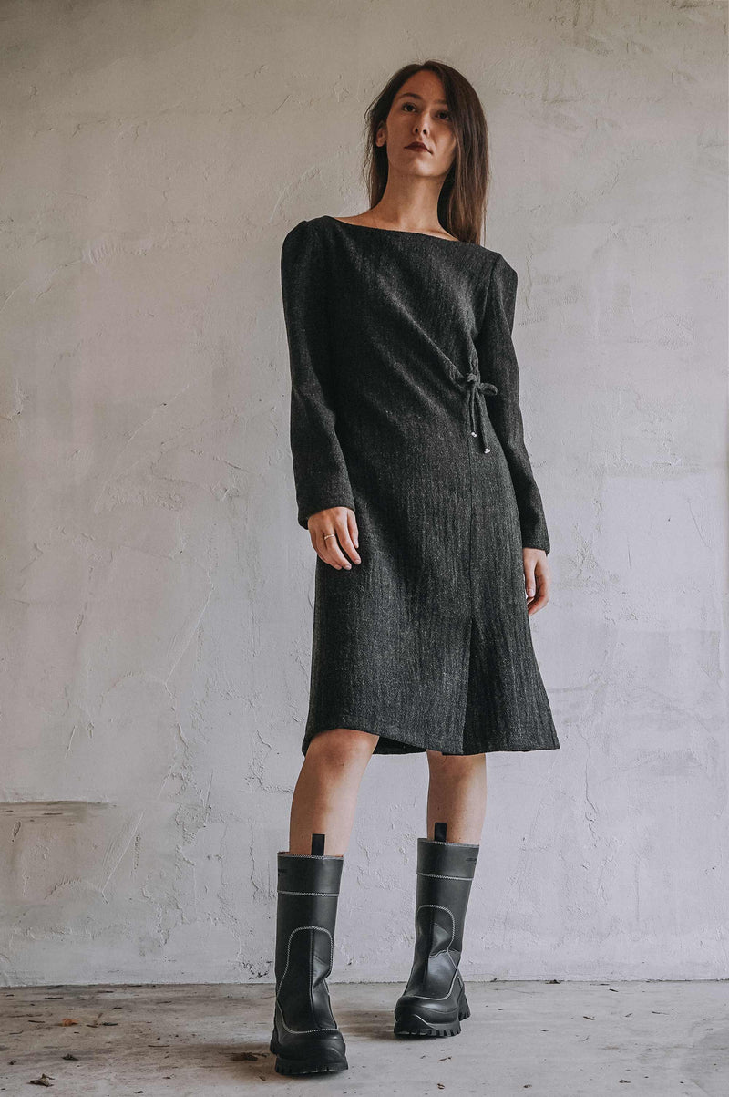 WIND WOOL DRESS