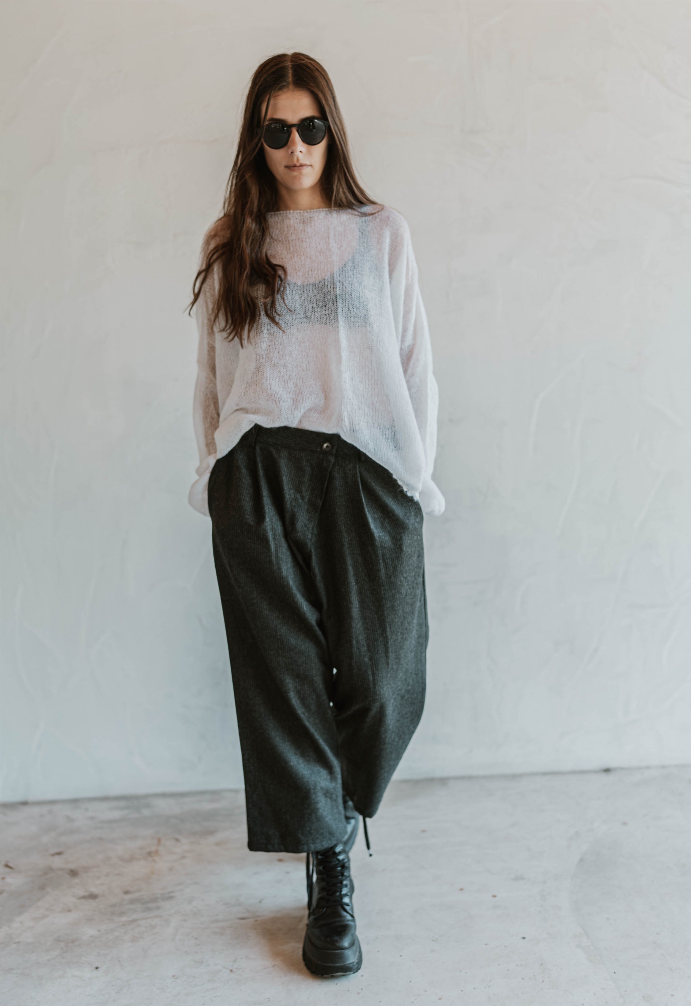 Milkveil Mohair Top