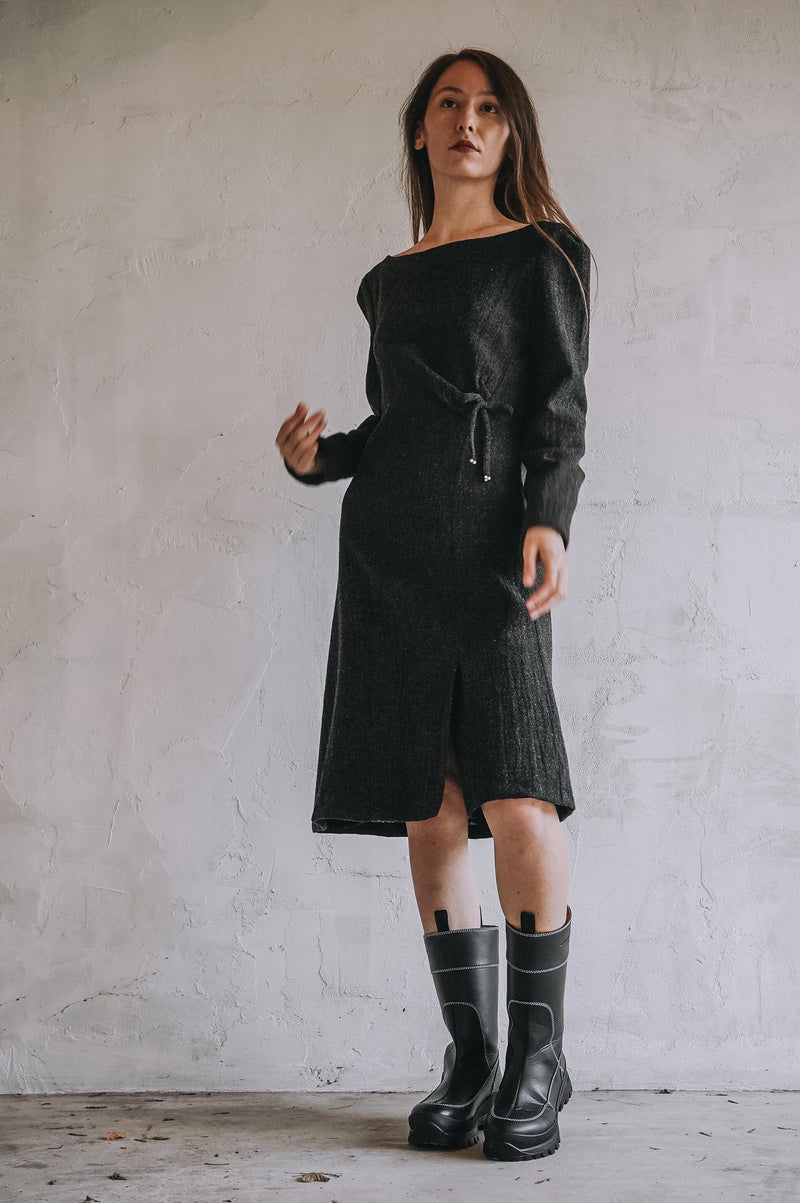 WIND WOOL DRESS