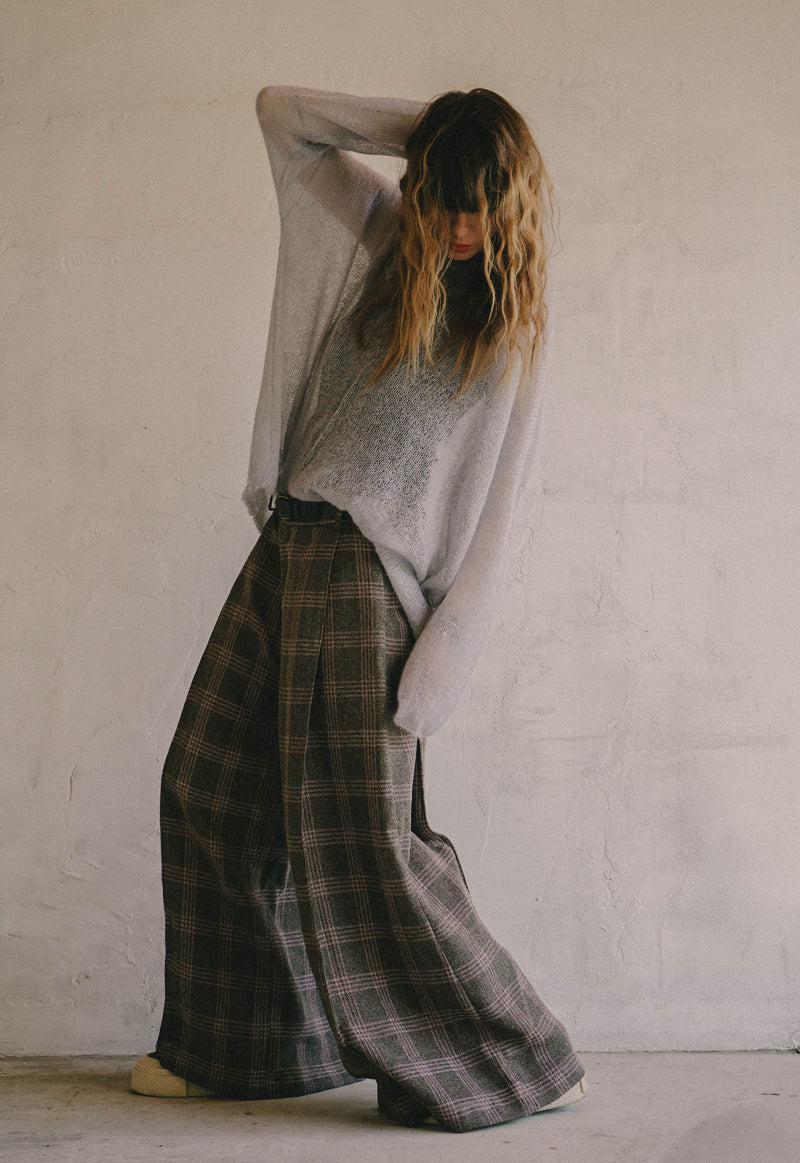Dust Knit Mohair Top