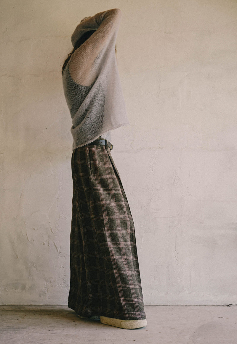 Dust Knit Mohair Top