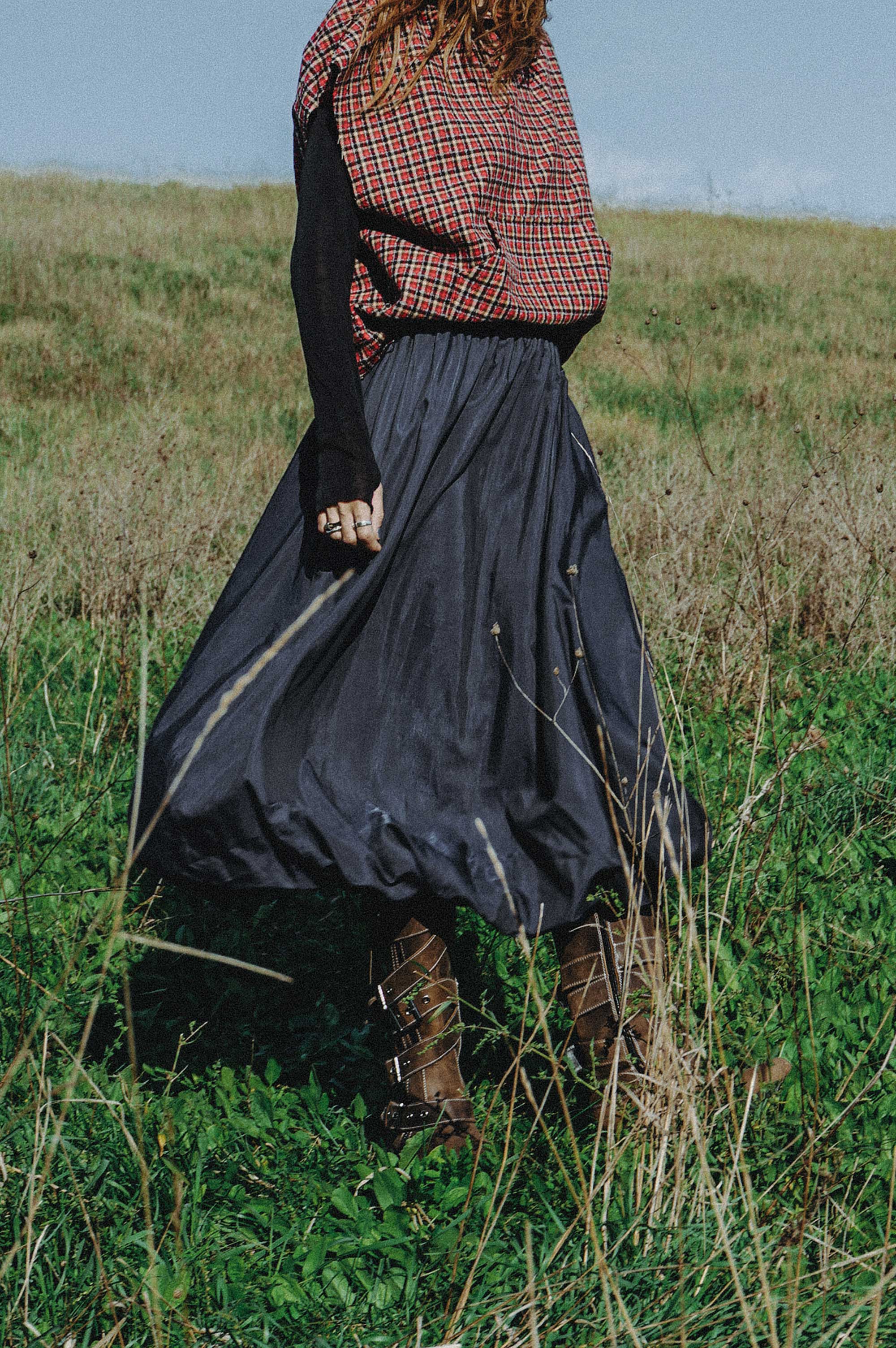 ANNA ASH BALLOON SKIRT
