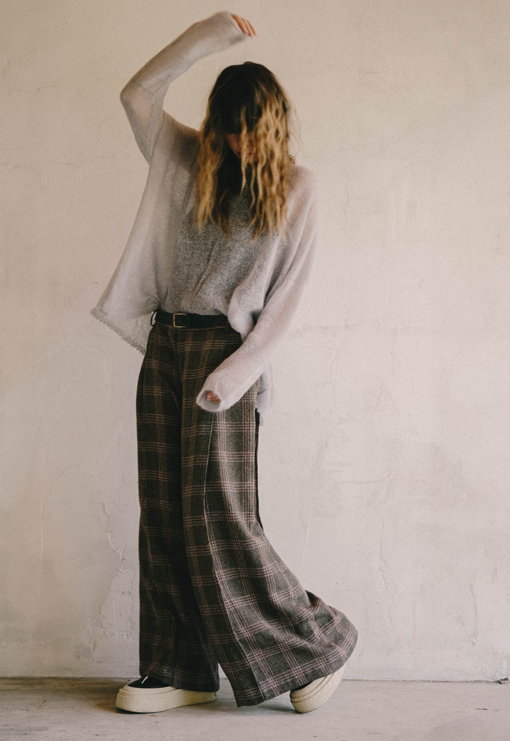 Dust Knit Mohair Top