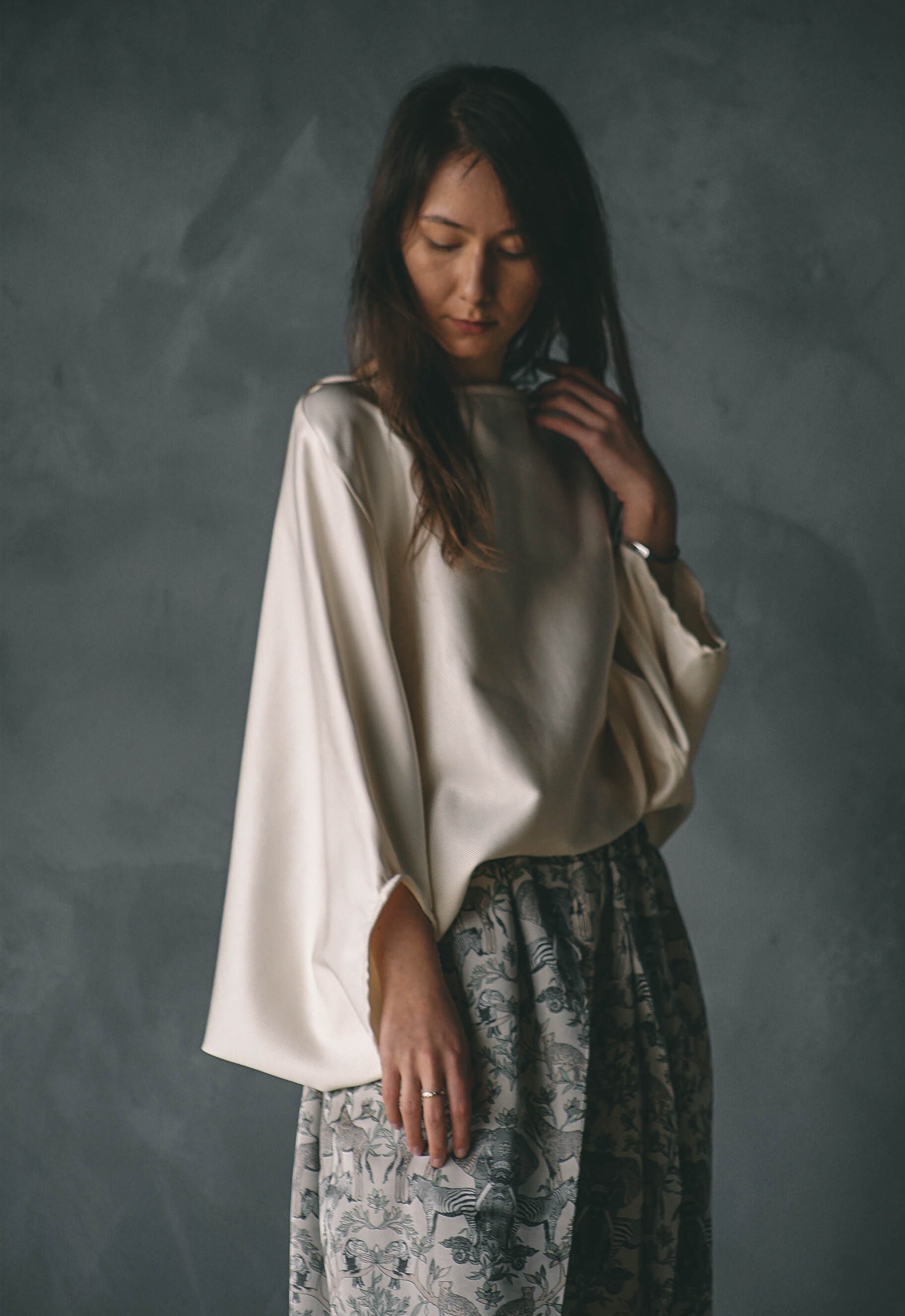 Mrs.Bishop Silk Top