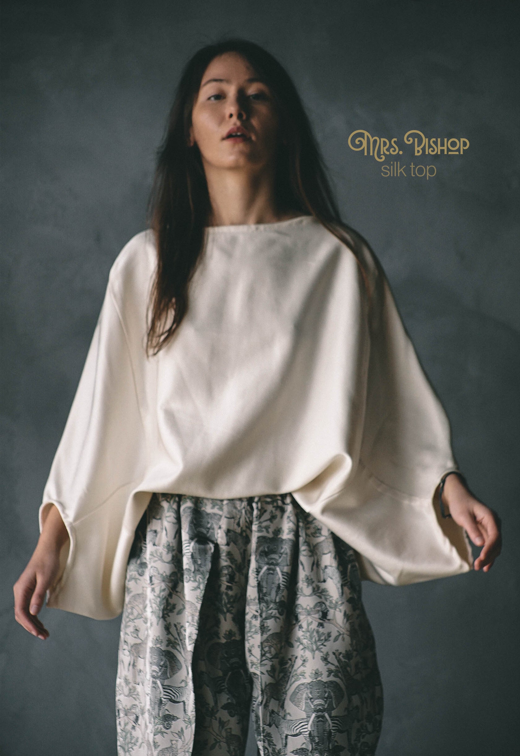 Mrs.Bishop Silk Top