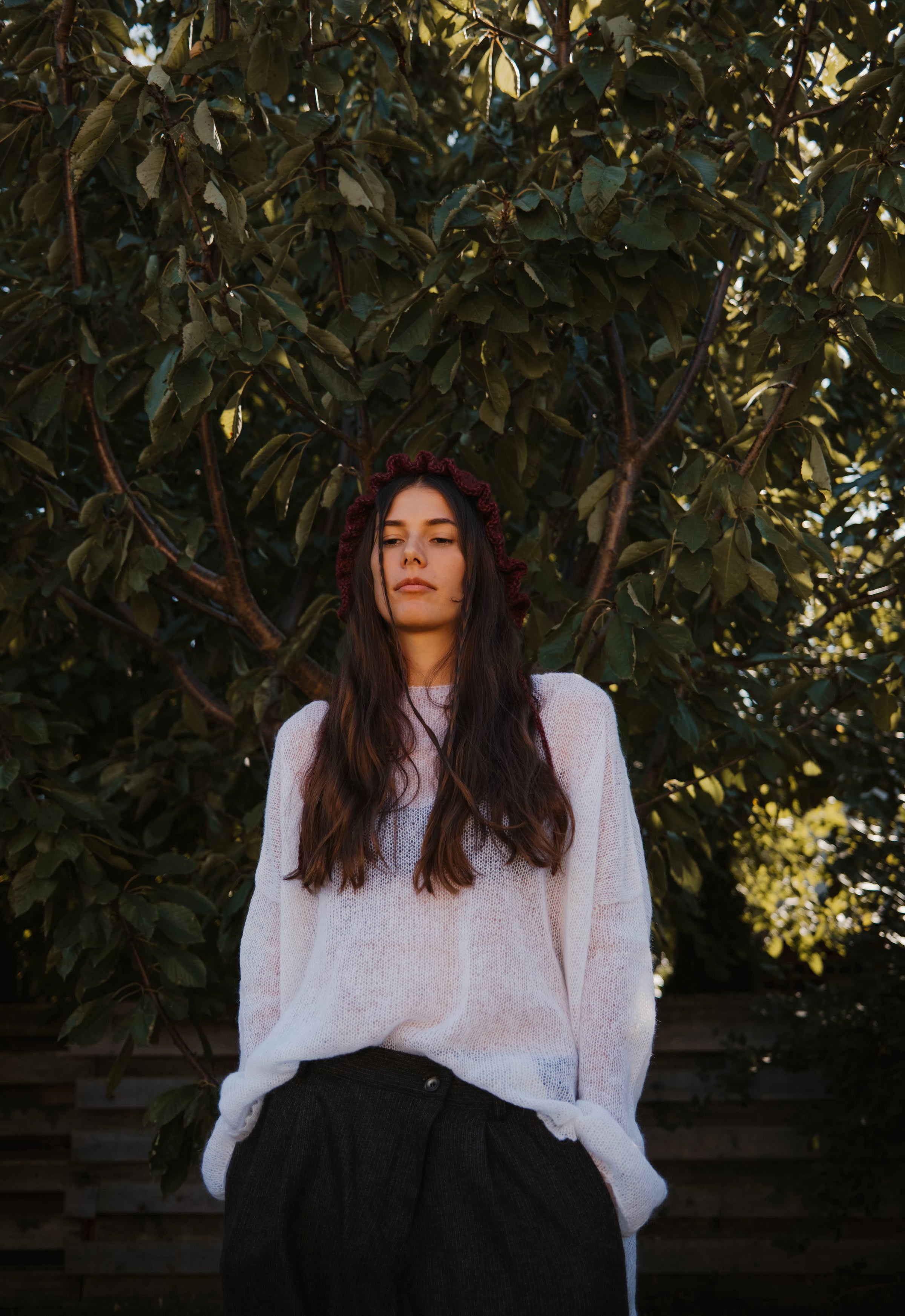 Milkveil Mohair Top