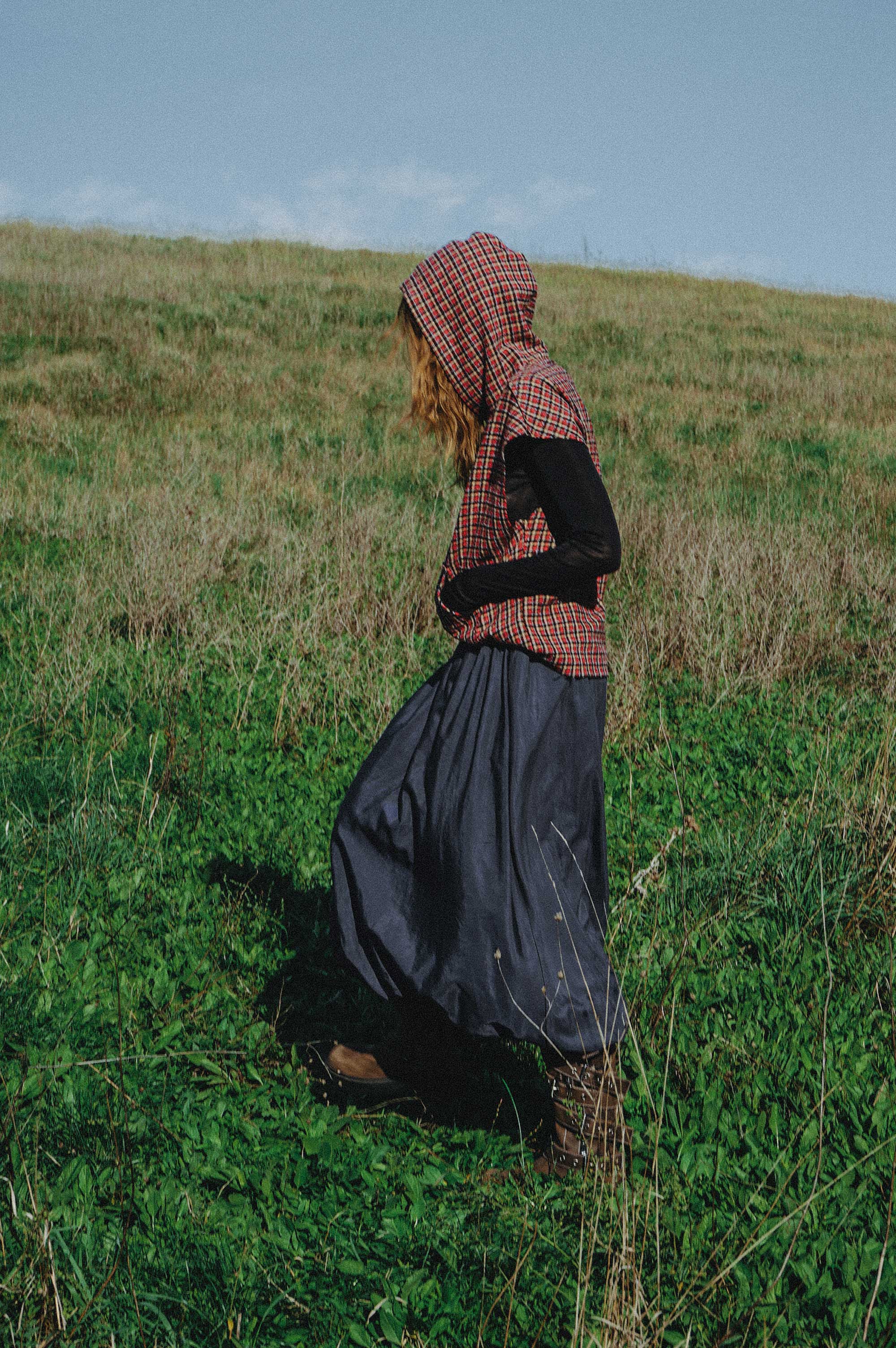 ANNA ASH BALLOON SKIRT