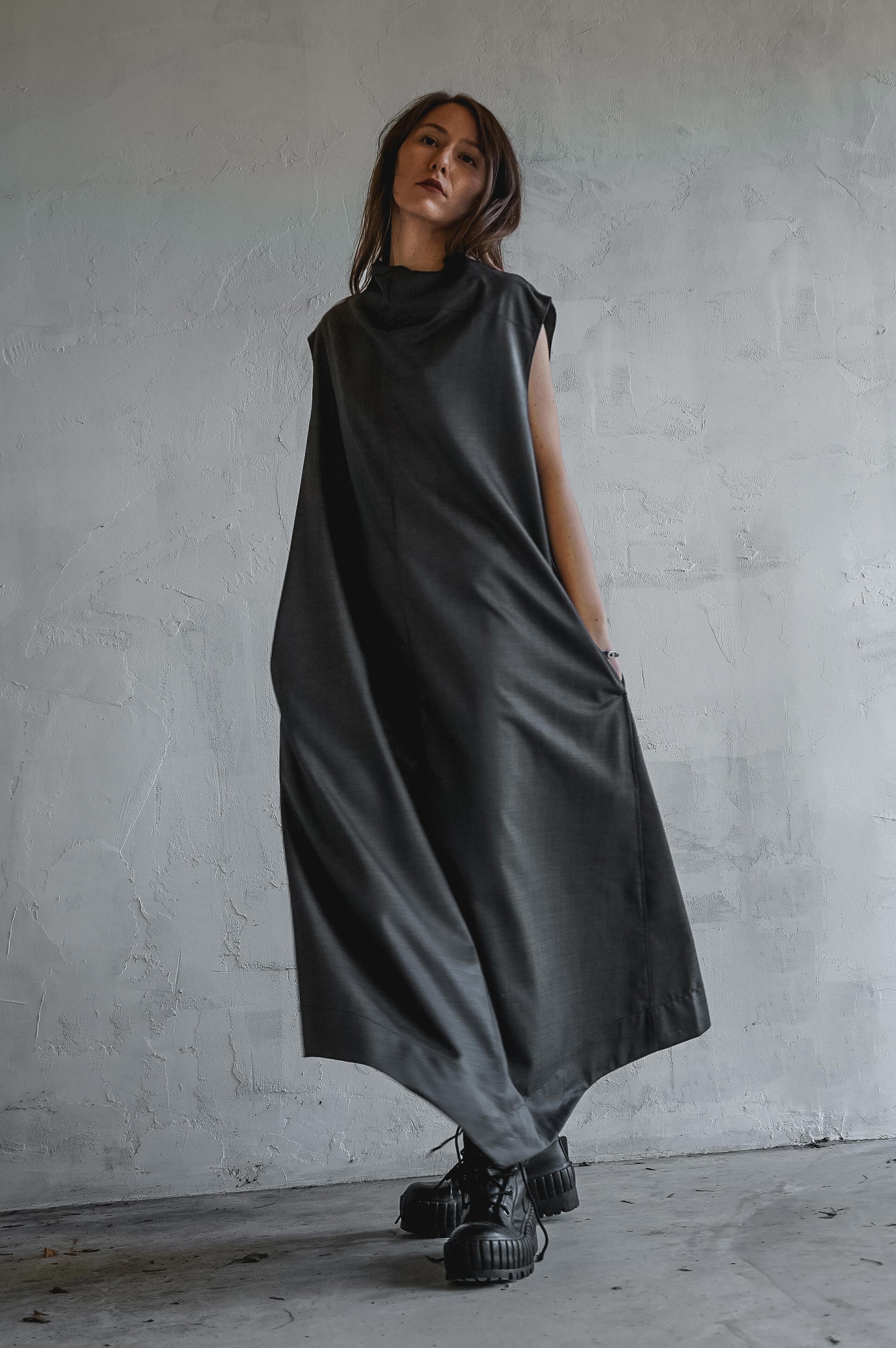 Silver Glass Dress
