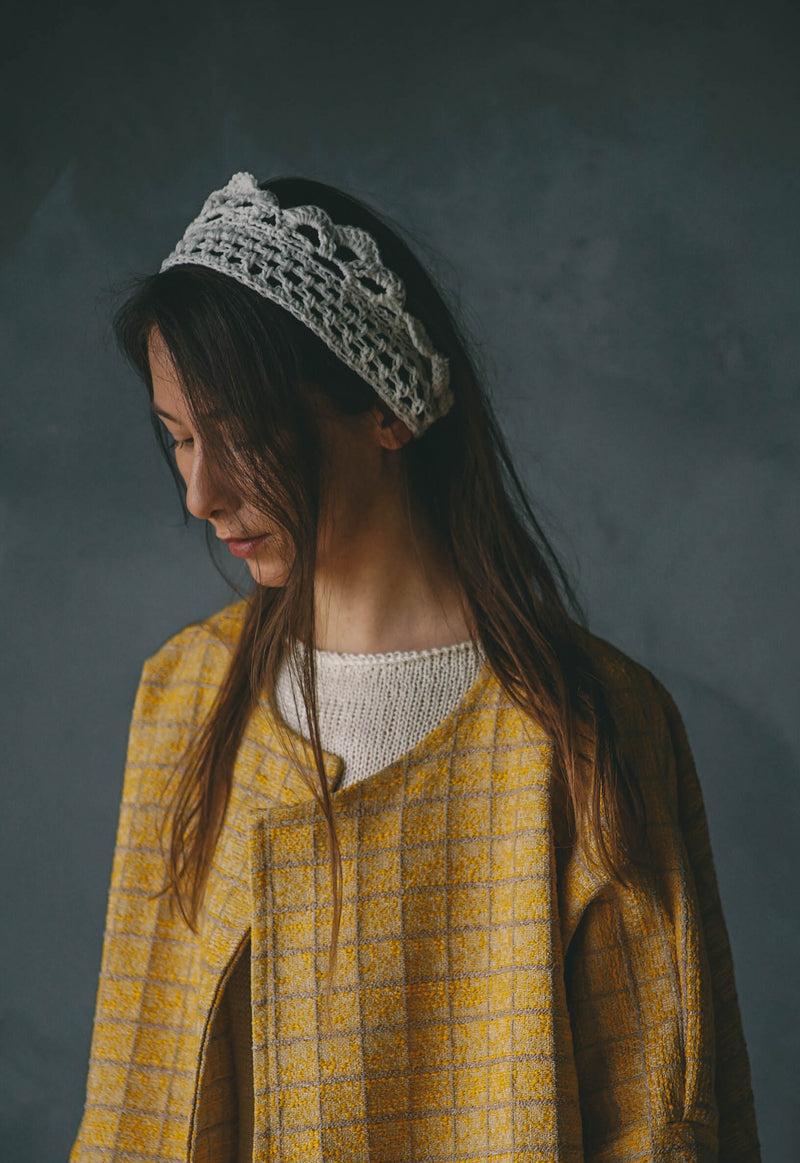 Etheline hand crochet headband