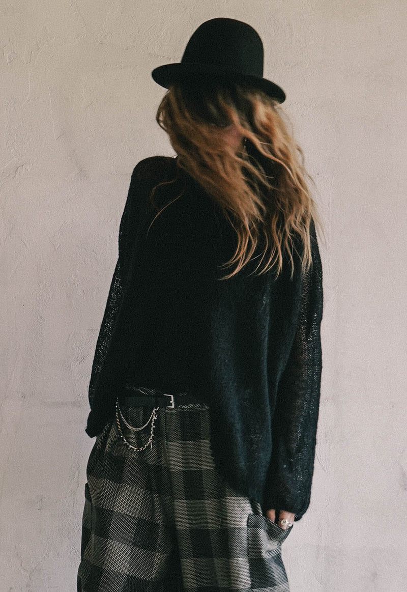 Feral Soil Mohair Top