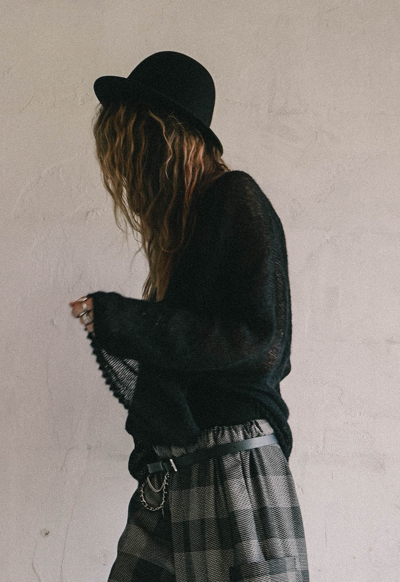 Feral Soil Mohair Top