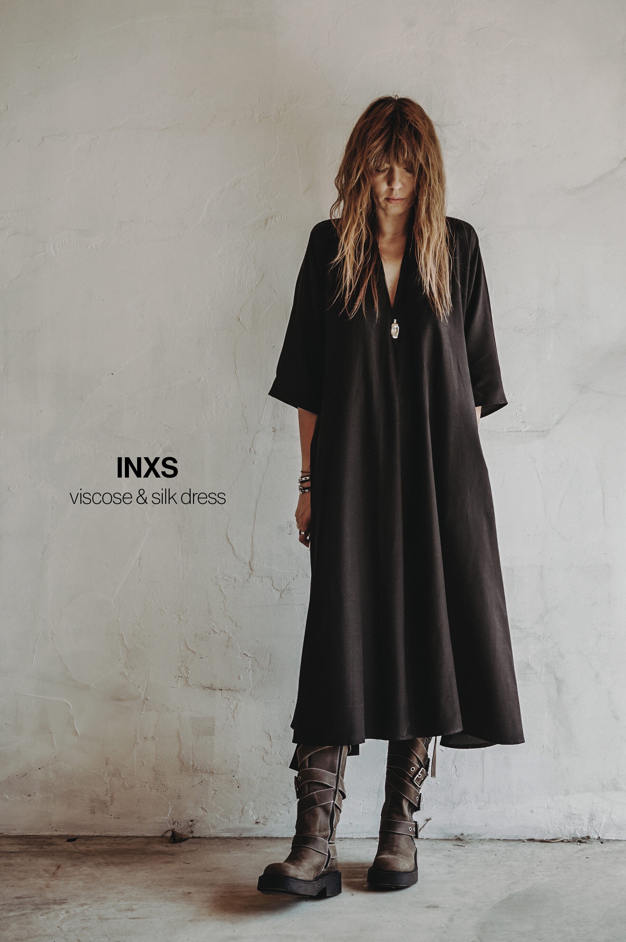 INXS Viscose & Silk Dress