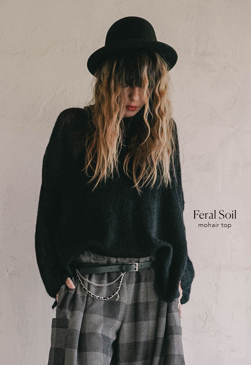 Feral Soil Mohair Top