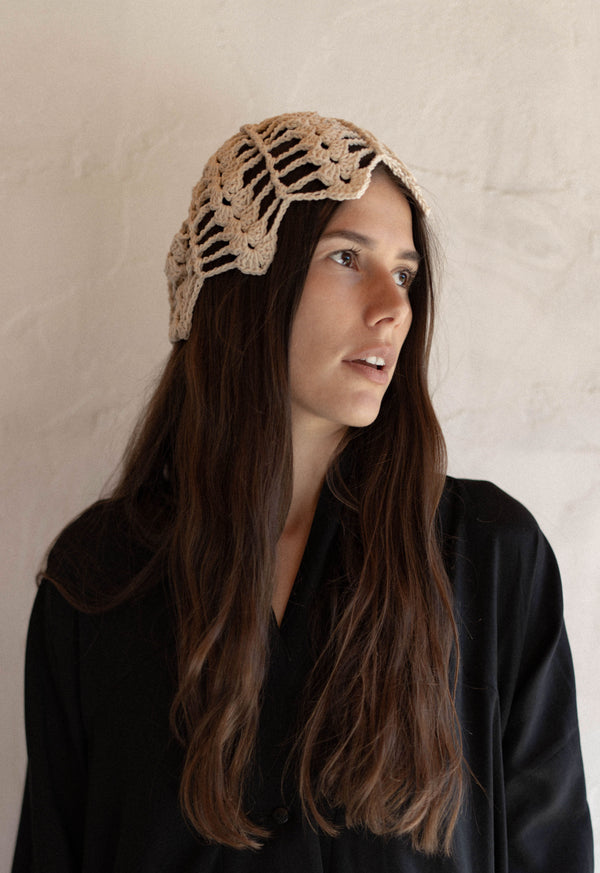 Clara Hand Crochet Bonnet
