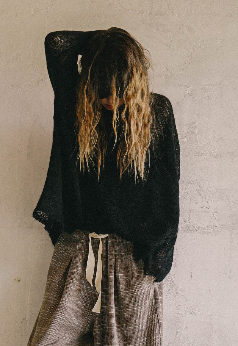Feral Soil Mohair Top