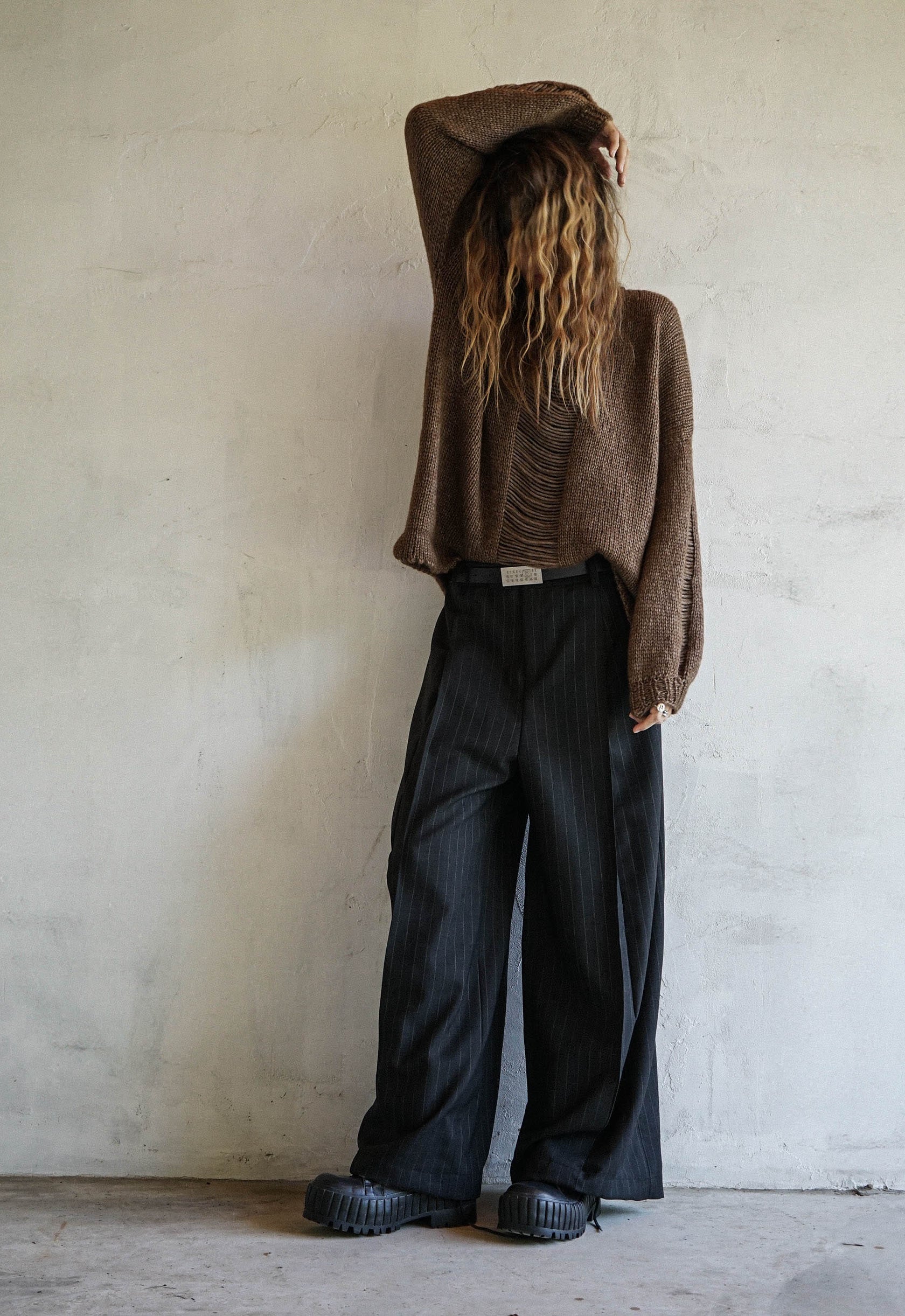 Unravel Pleated Trousers