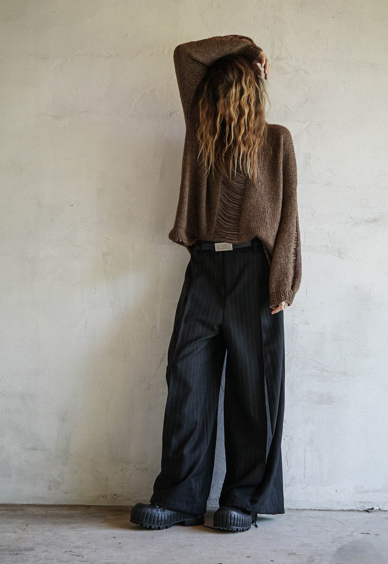 Root Husk Hand Knitted Top