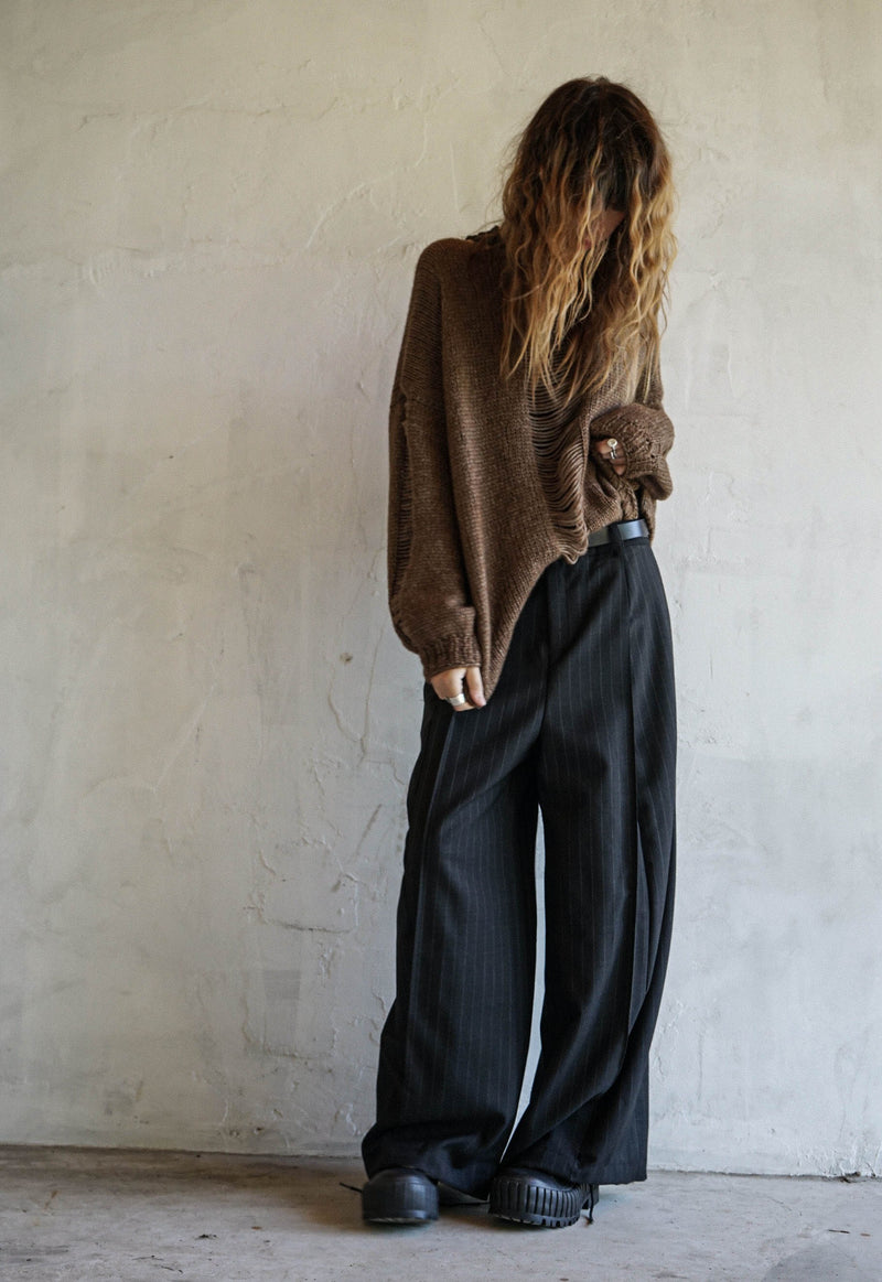Root Husk Hand Knitted Top