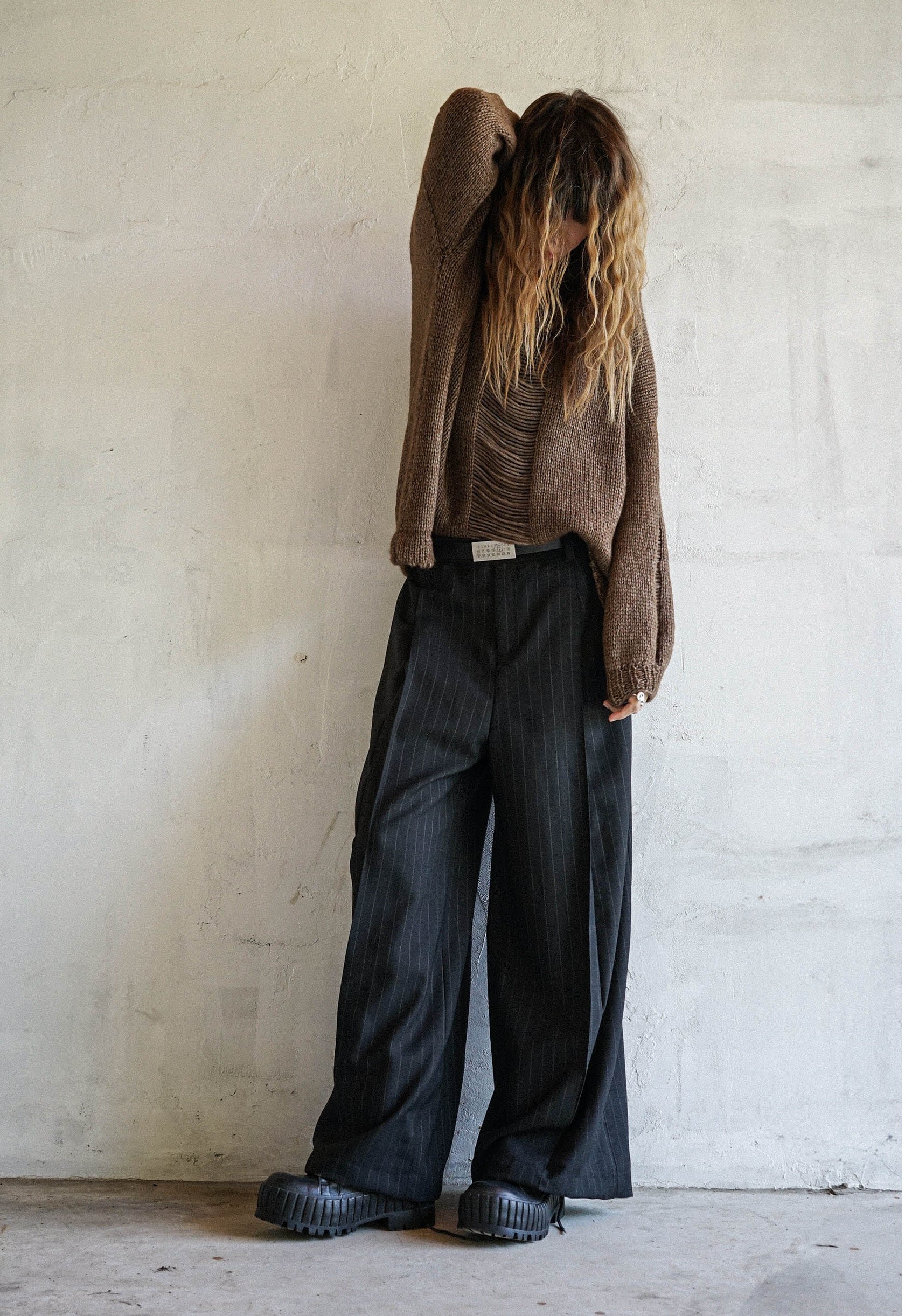 Unravel Pleated Trousers