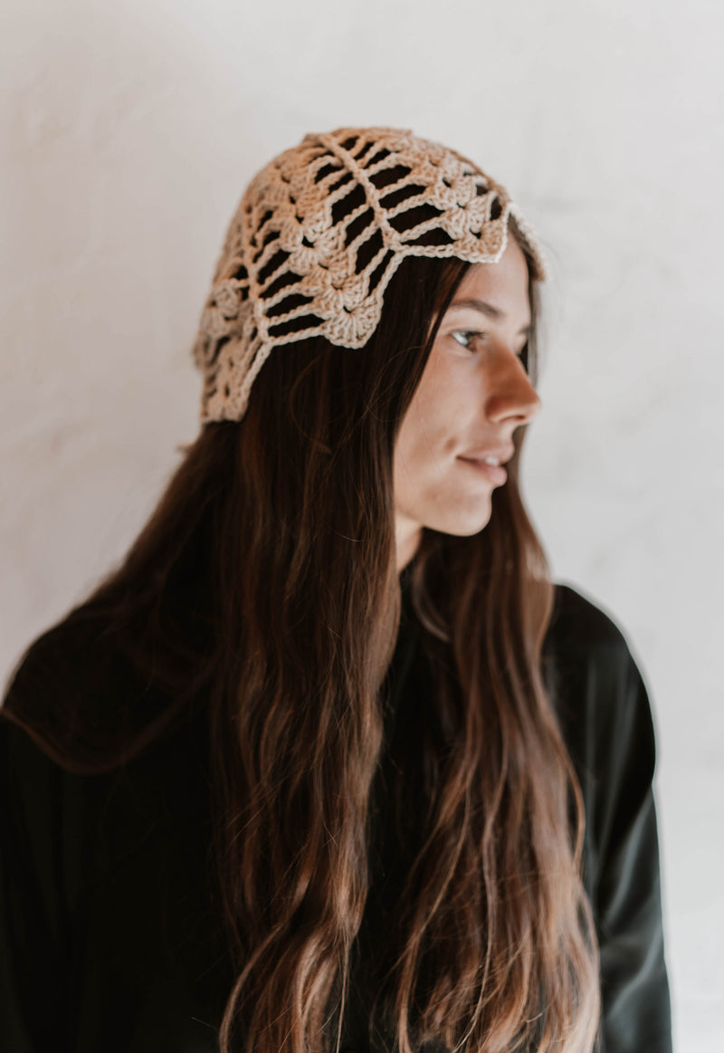 Clara Hand Crochet Bonnet
