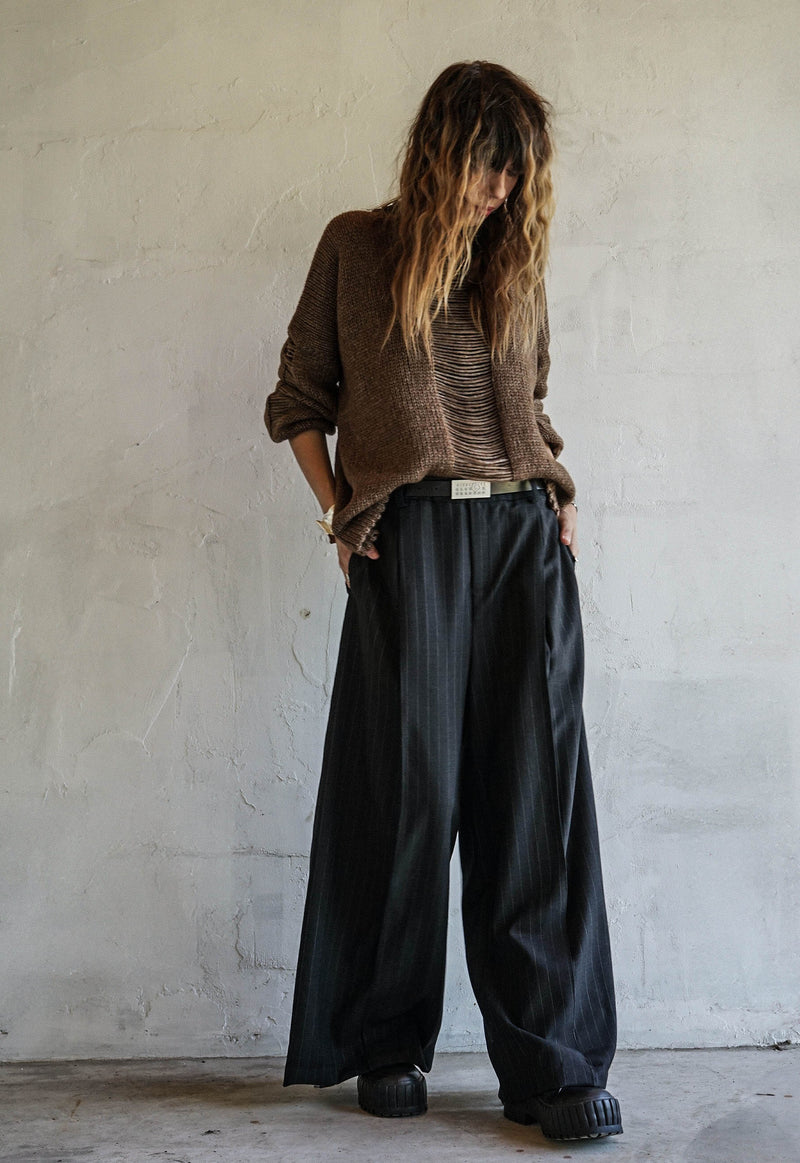 Root Husk Hand Knitted Top