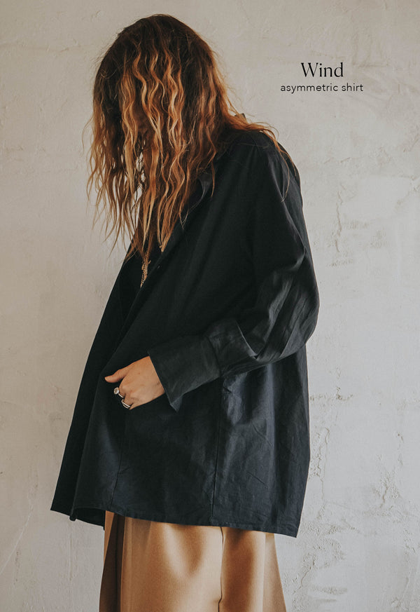Wind Asymmetric Shirt